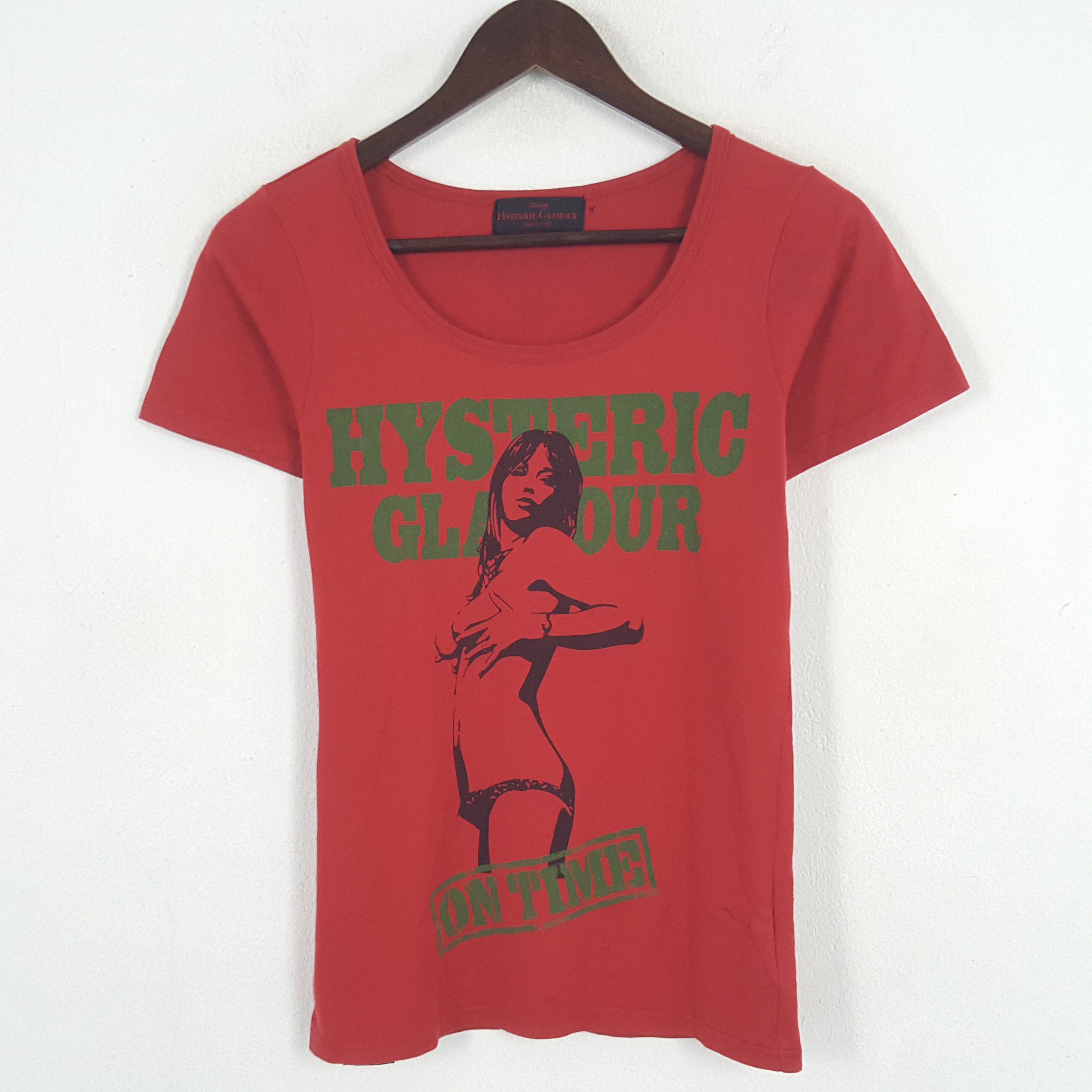 Hysteric Glamour × Japanese Brand × Vintage Vintage Hysteric Glamour Sexy Japan Tshirt Size US XS / EU 42 / 0 - 1 Thumbnail