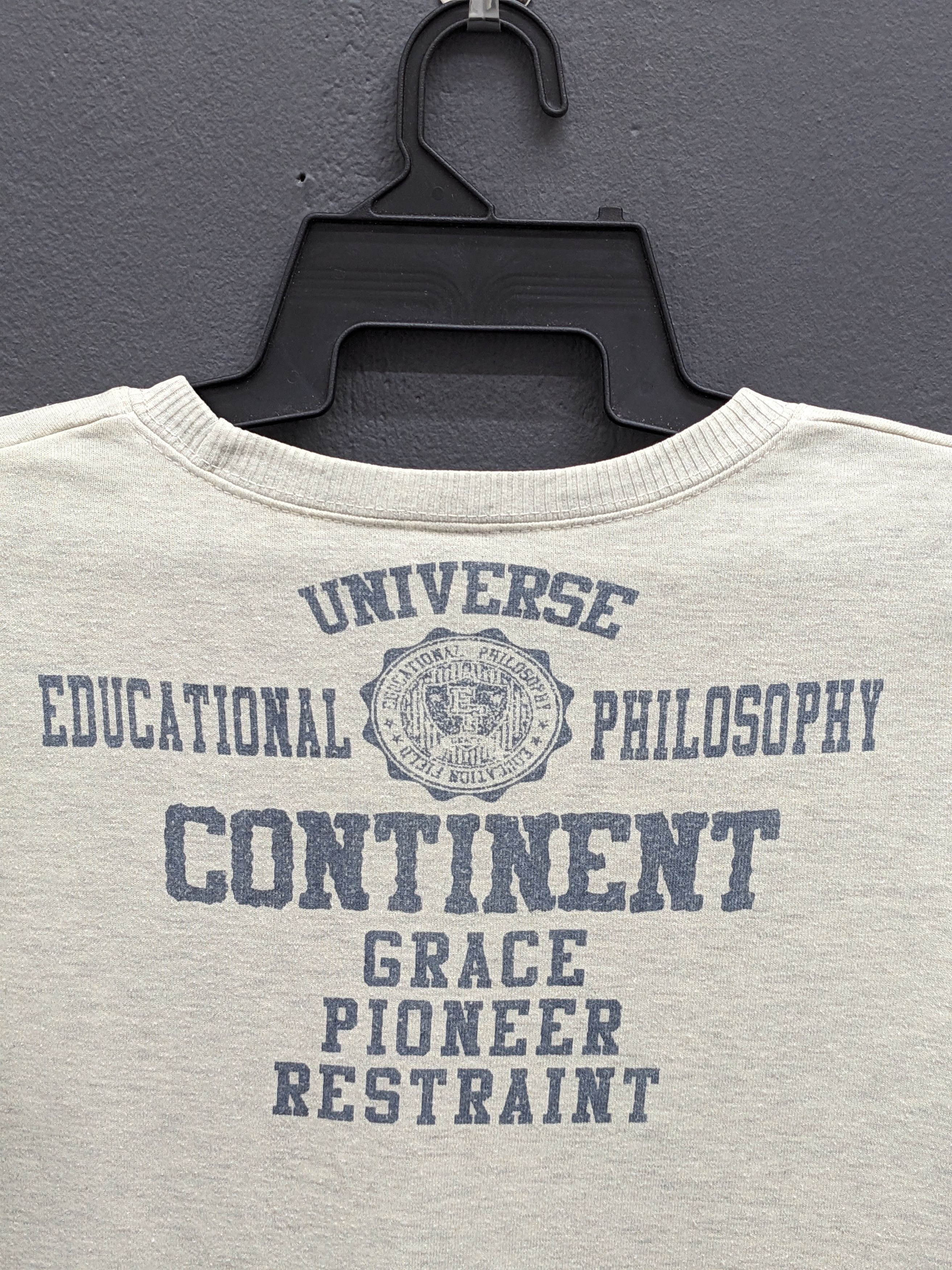 Vintage VINTAGE W.D.C EDUCATION FIELD SWEATSHIRT Size L / US 10 / IT 46 - 4 Thumbnail