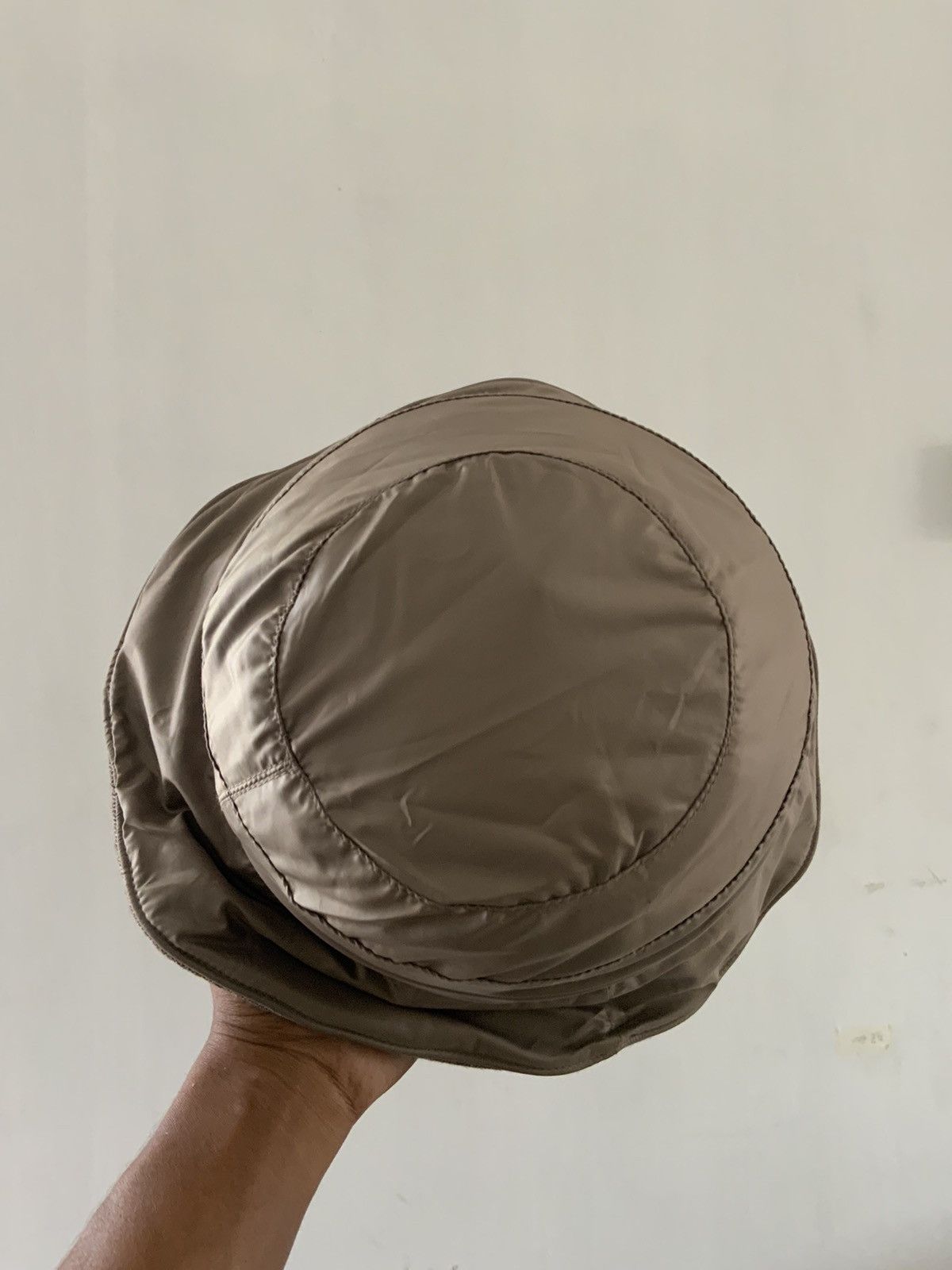 Japanese Brand Reversible Waterprof Ribbon Chain Stitch Bucket Hat Size ONE SIZE - 11 Thumbnail