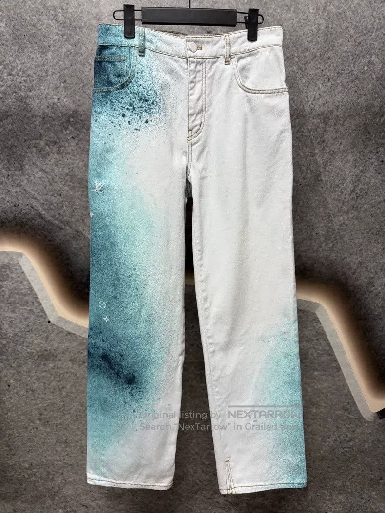 Louis Vuitton Louis Vuitton Starry Sky Tie-dyeing jeans Size US 30 / EU 46 - 1 Thumbnail