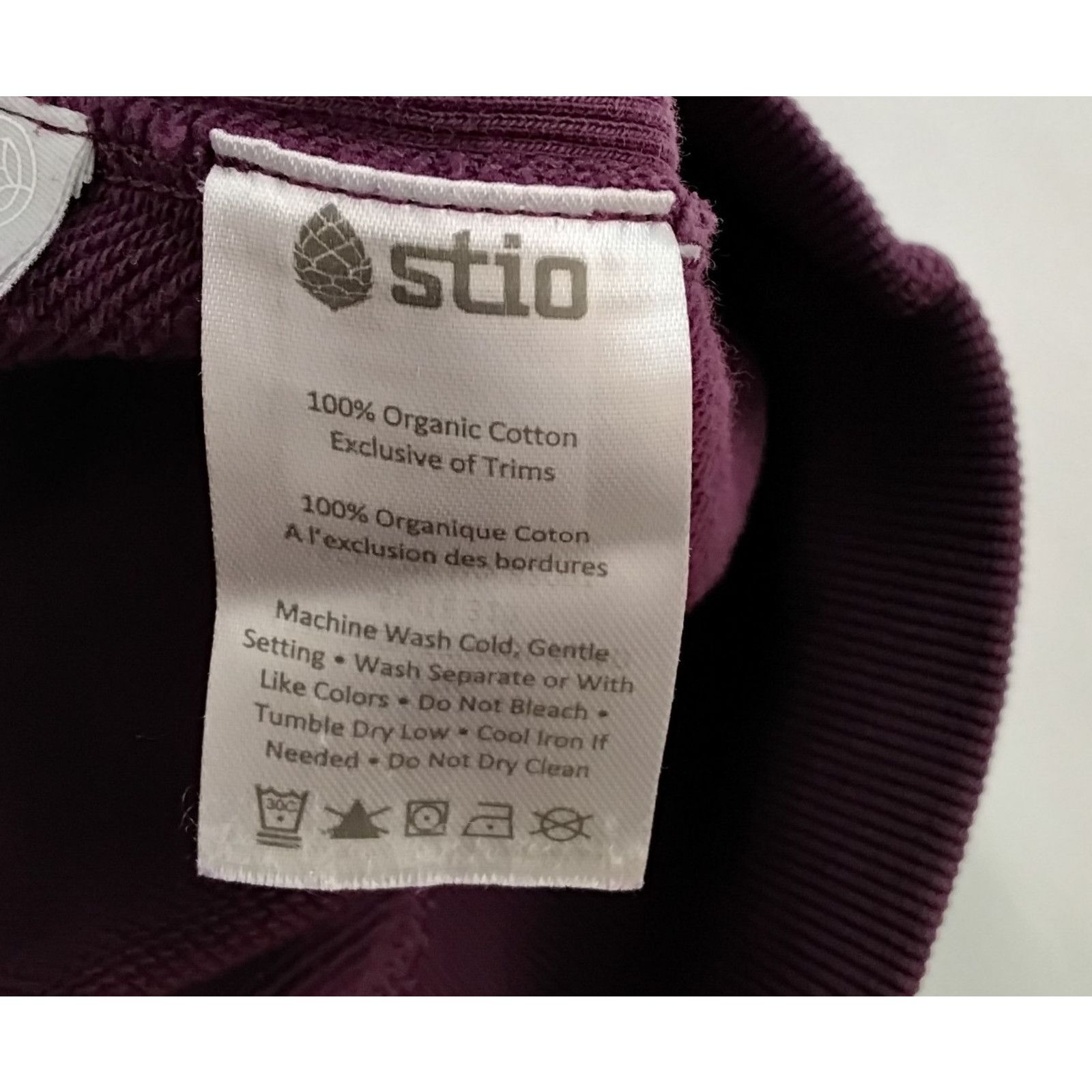Stio Stio Hoodie Women's M Maroon Pullover Sweatshirt Size M / US 6-8 / IT 42-44 - 7 Thumbnail