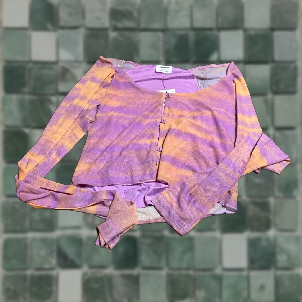 Cotton On Cotton On Button Up Blouse Womens Small S Long Sleeve Pink Cotton On Regular Button-Up Blouse Women Size S / US 4 / IT 40 - 1 Thumbnail