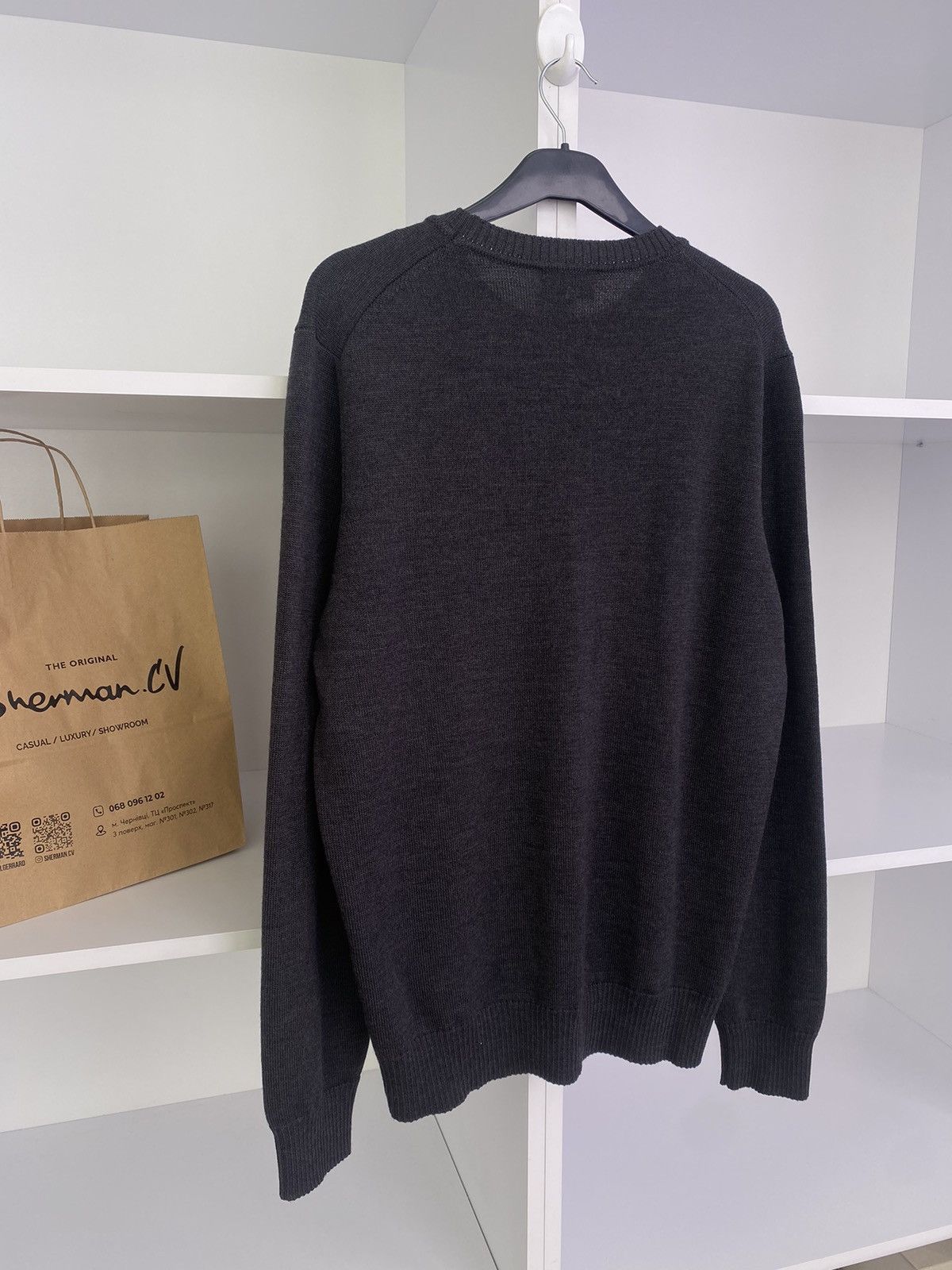 Designer × Emporio Armani × Vintage Vintage Emporio Armani Luxury Sweater Size US XL / EU 56 / 4 - 9 Thumbnail