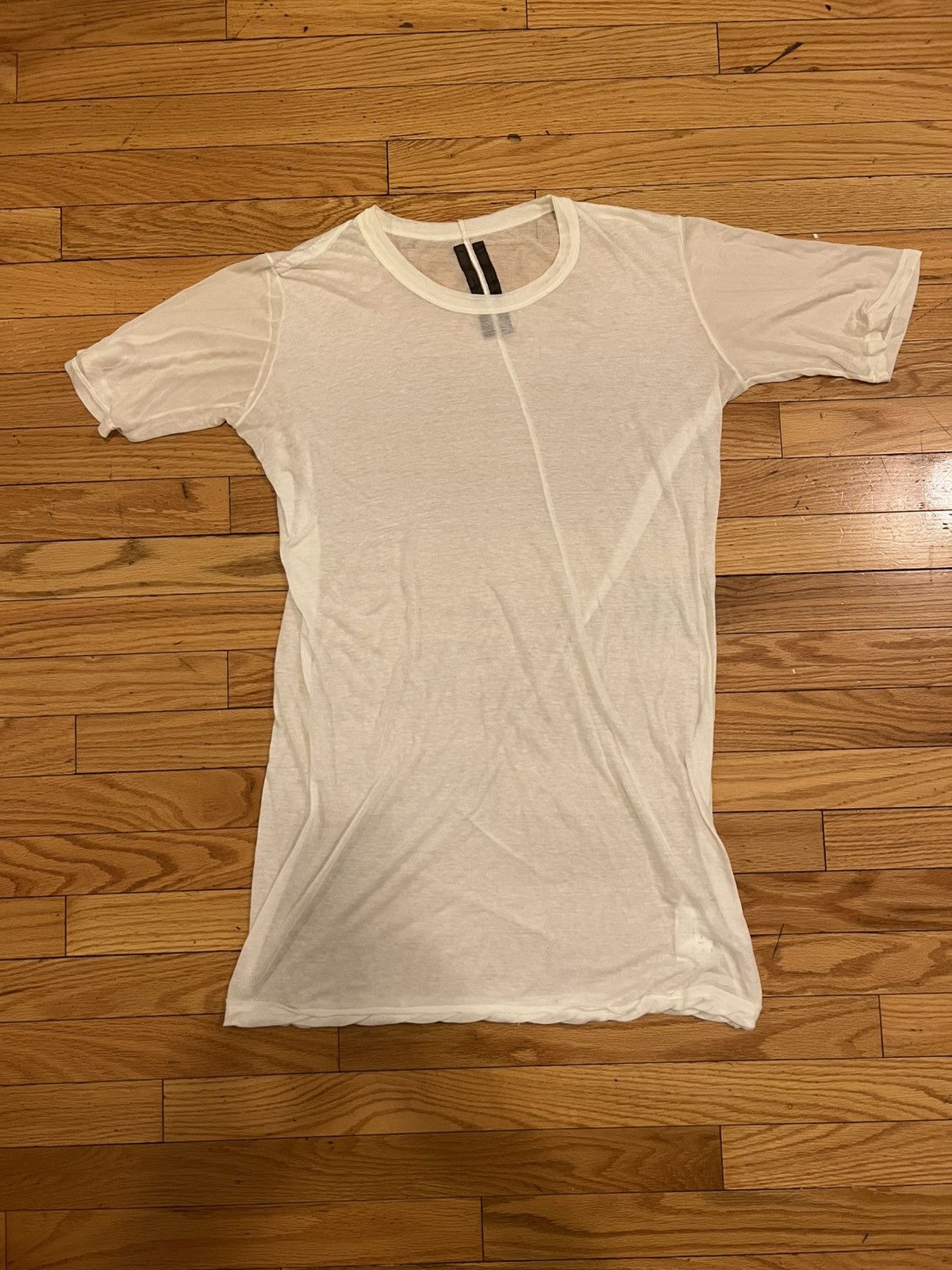 Pre-owned Rick Owens S/s08 "creatch" Bias Cut Shirt