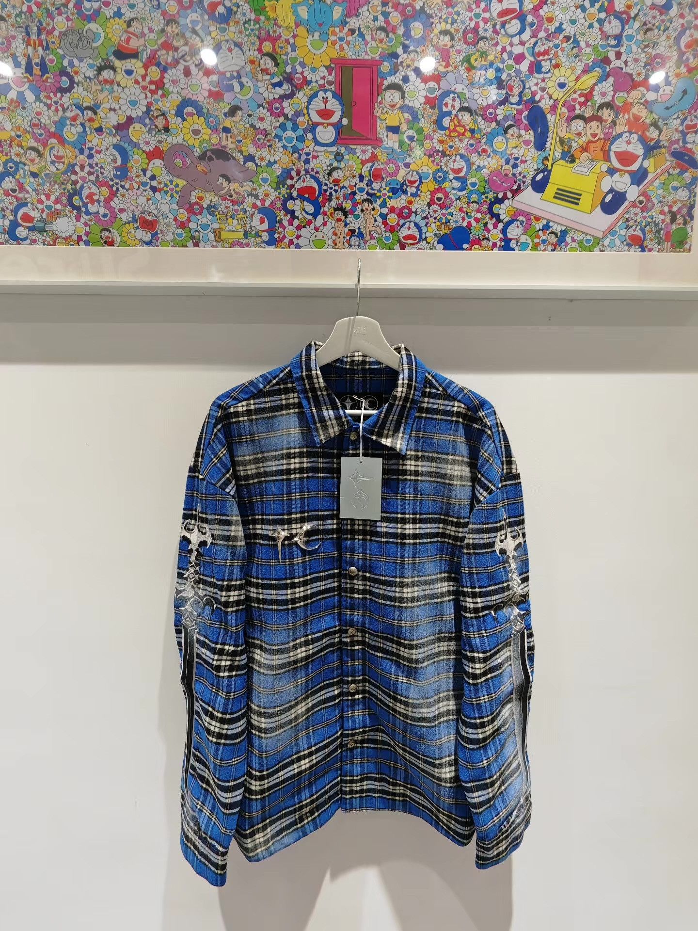 Thug Club THUG CLUB FW24 Plaid Shirt Jacke. Q15 Size US M / EU 48-50 / 2 - 1 Thumbnail