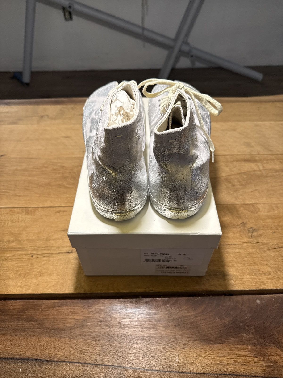 Maison Margiela Tabi High Top Glitter Size US 13 / EU 46 - 6 Thumbnail