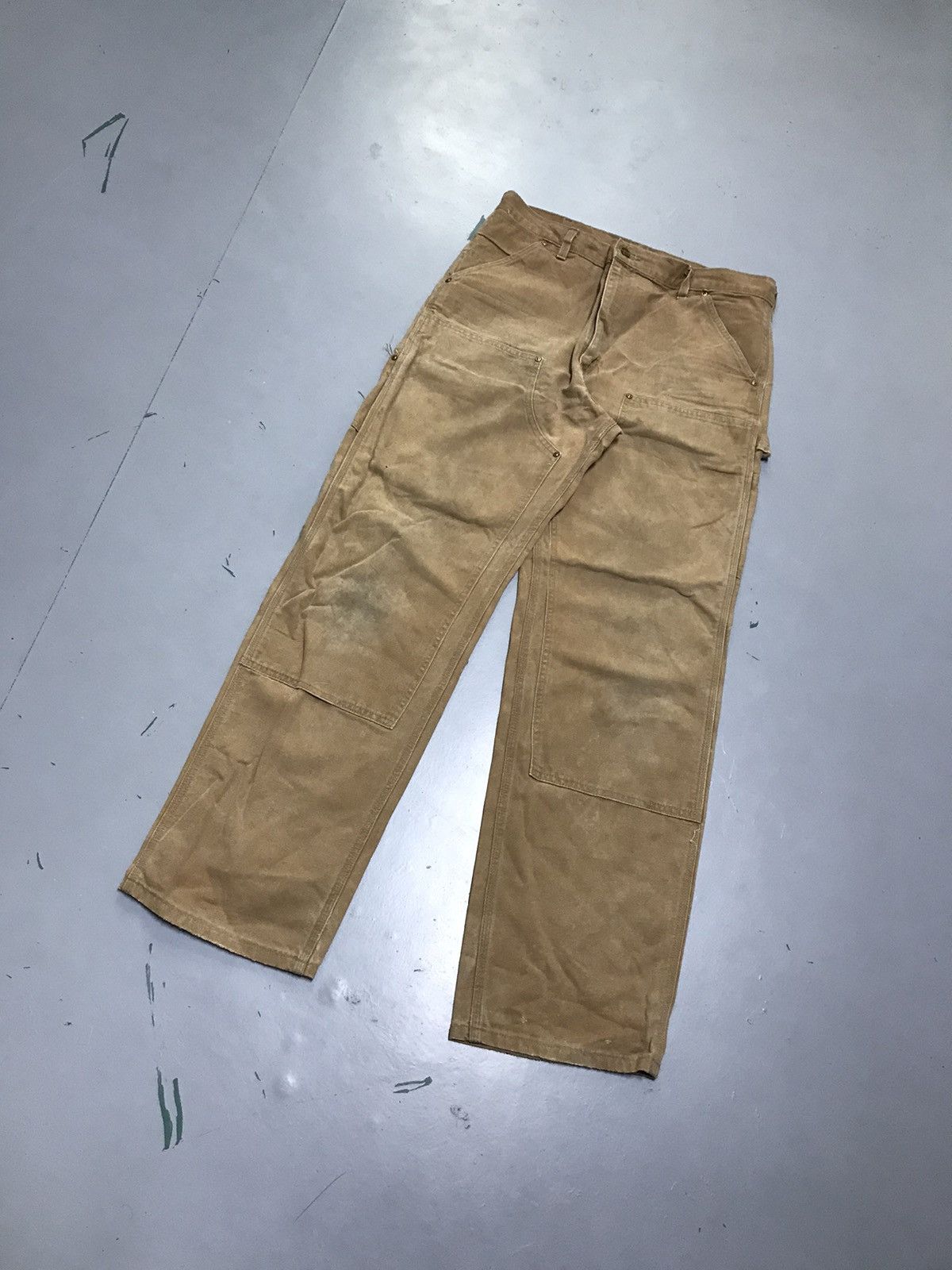 Carhartt 90’s Vintage Carhartt double knee workwear Size US 36 / EU 52 - 3 Thumbnail
