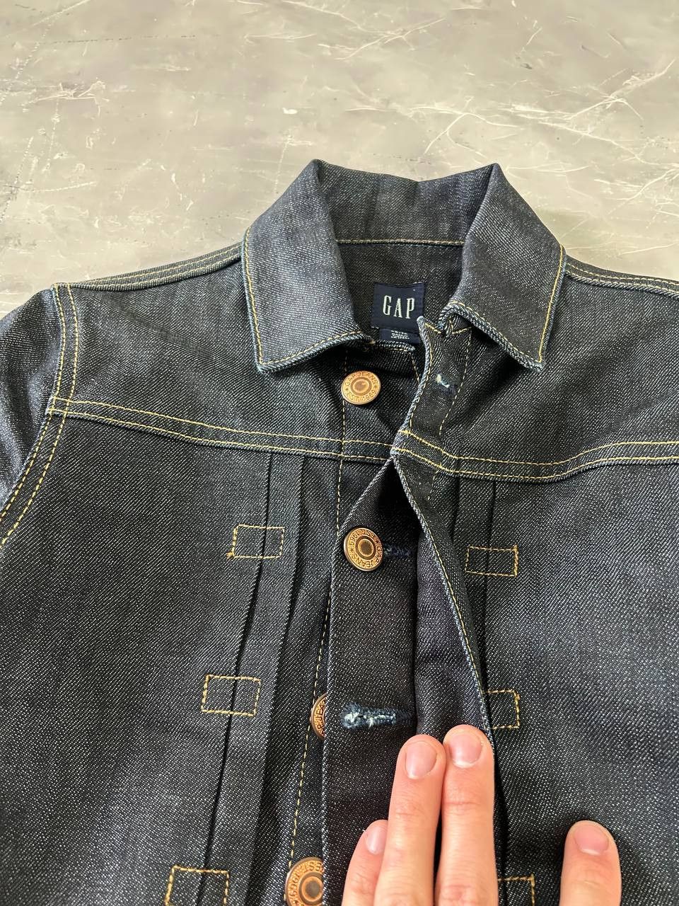 Gap Vintage gap napoleon style denim jacket Size XS / US 0-2 / IT 36-38 - 4 Thumbnail