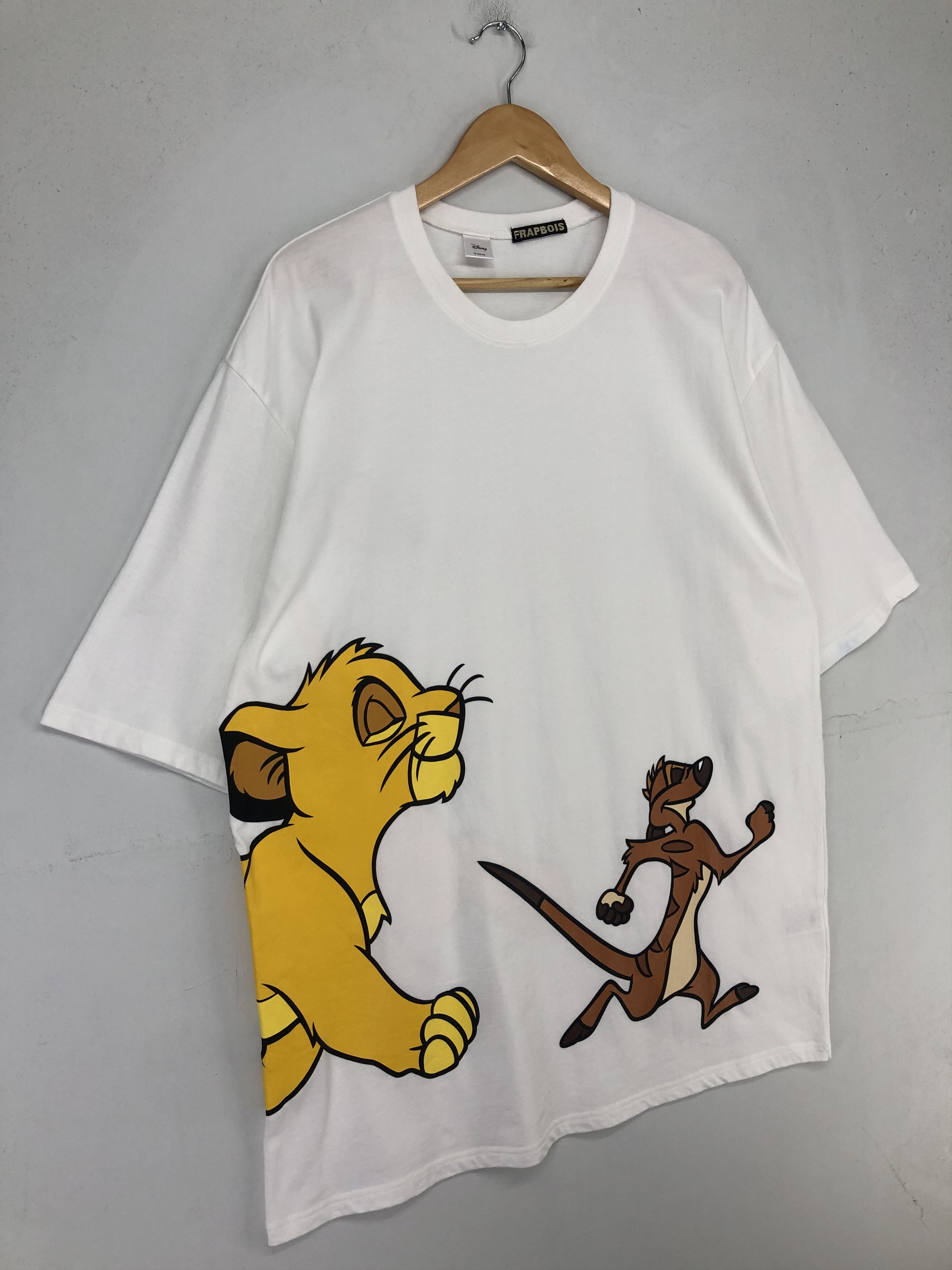 Frapbois FRAPBOIS x Disney Lion King Oversized Graphic T-Shirt Size XL / US 12-14 / IT 48-50 - 4 Thumbnail