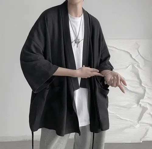 Aran Isles Knitwear New Collection Stylish Cardigan Kimono Sweatshirt Jacket Size US L / EU 52-54 / 3 - 2 Thumbnail