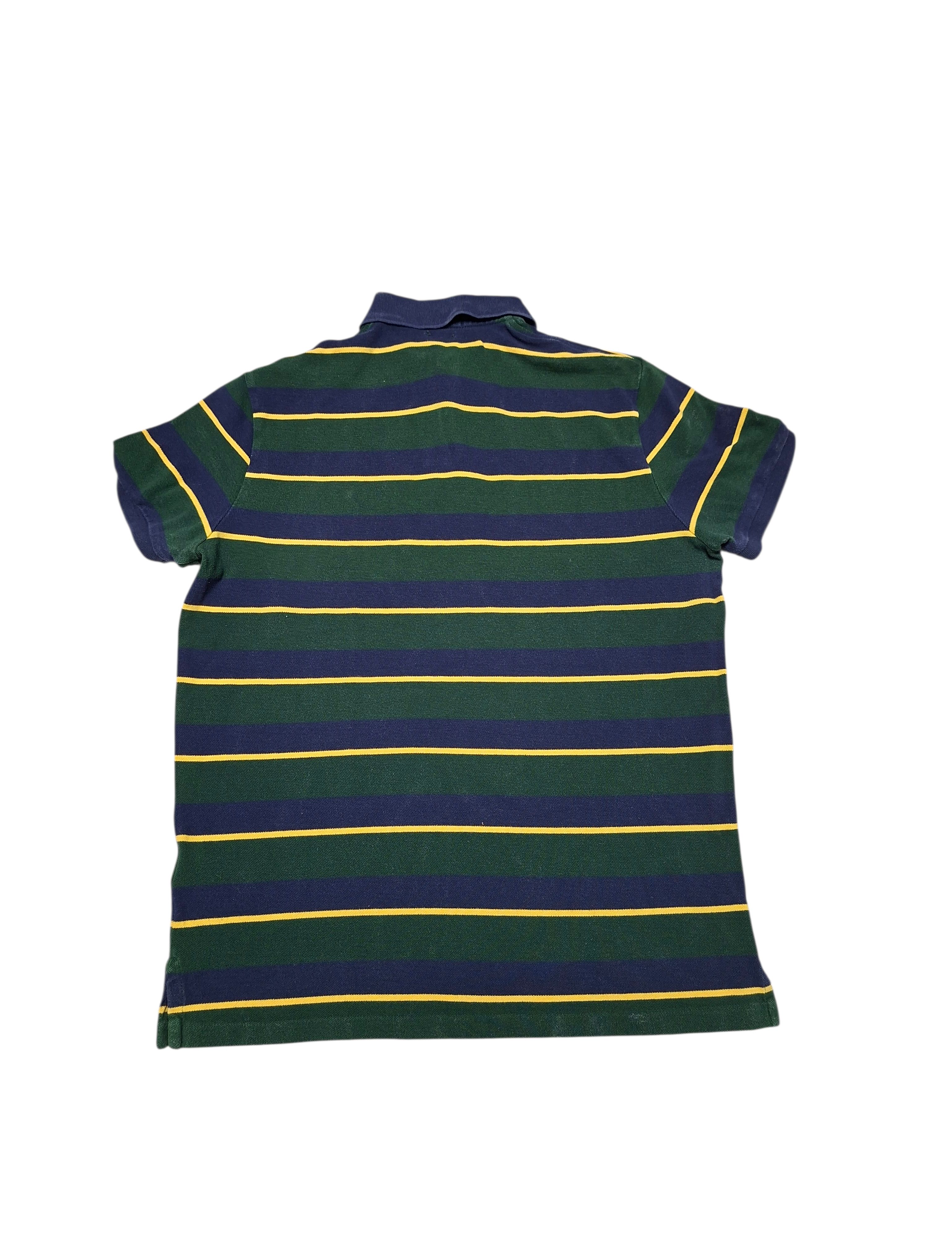 Polo Ralph Lauren POLO RALPH LAUREN VINTAGE LUXURY STRIPED POLO SHIRT Size US L / EU 52-54 / 3 - 3 Thumbnail