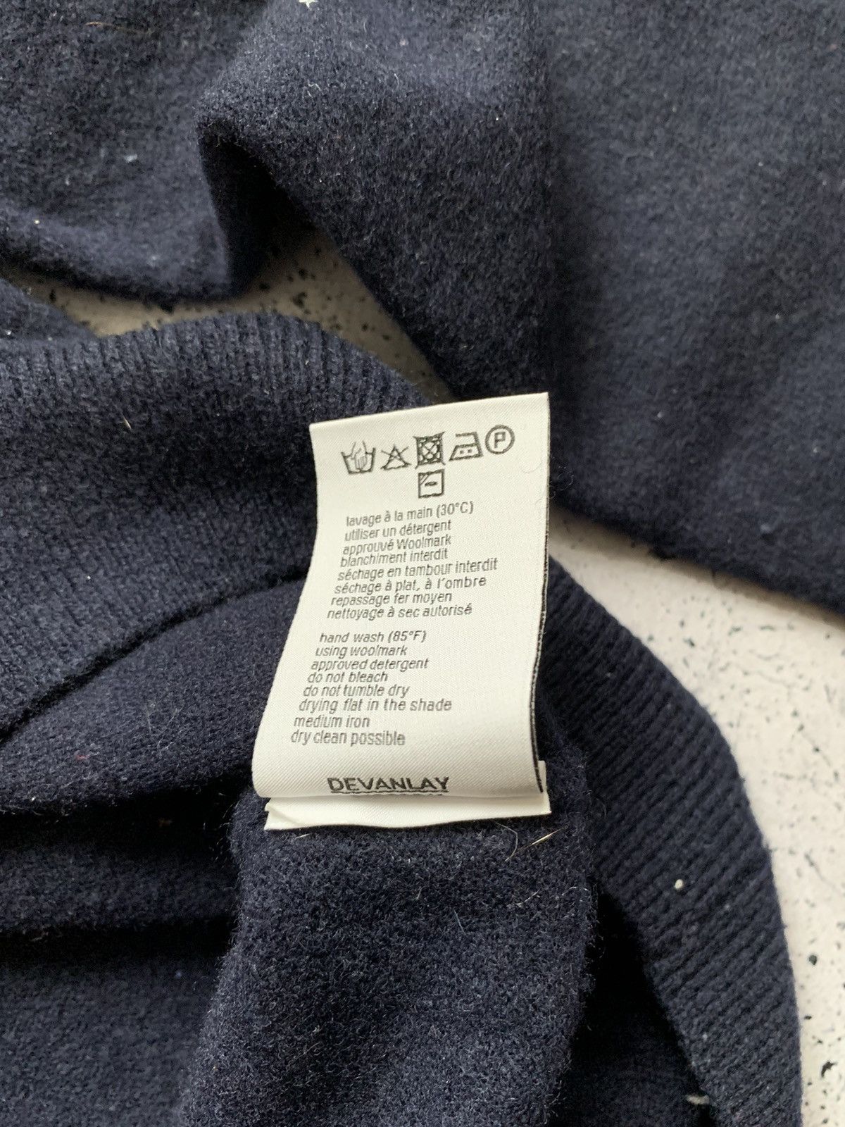 Lacoste × Vintage Vintage Lacoste Cashmere Wool Hoodie Sweater Y2K USA Size S Size US S / EU 44-46 / 1 - 6 Thumbnail