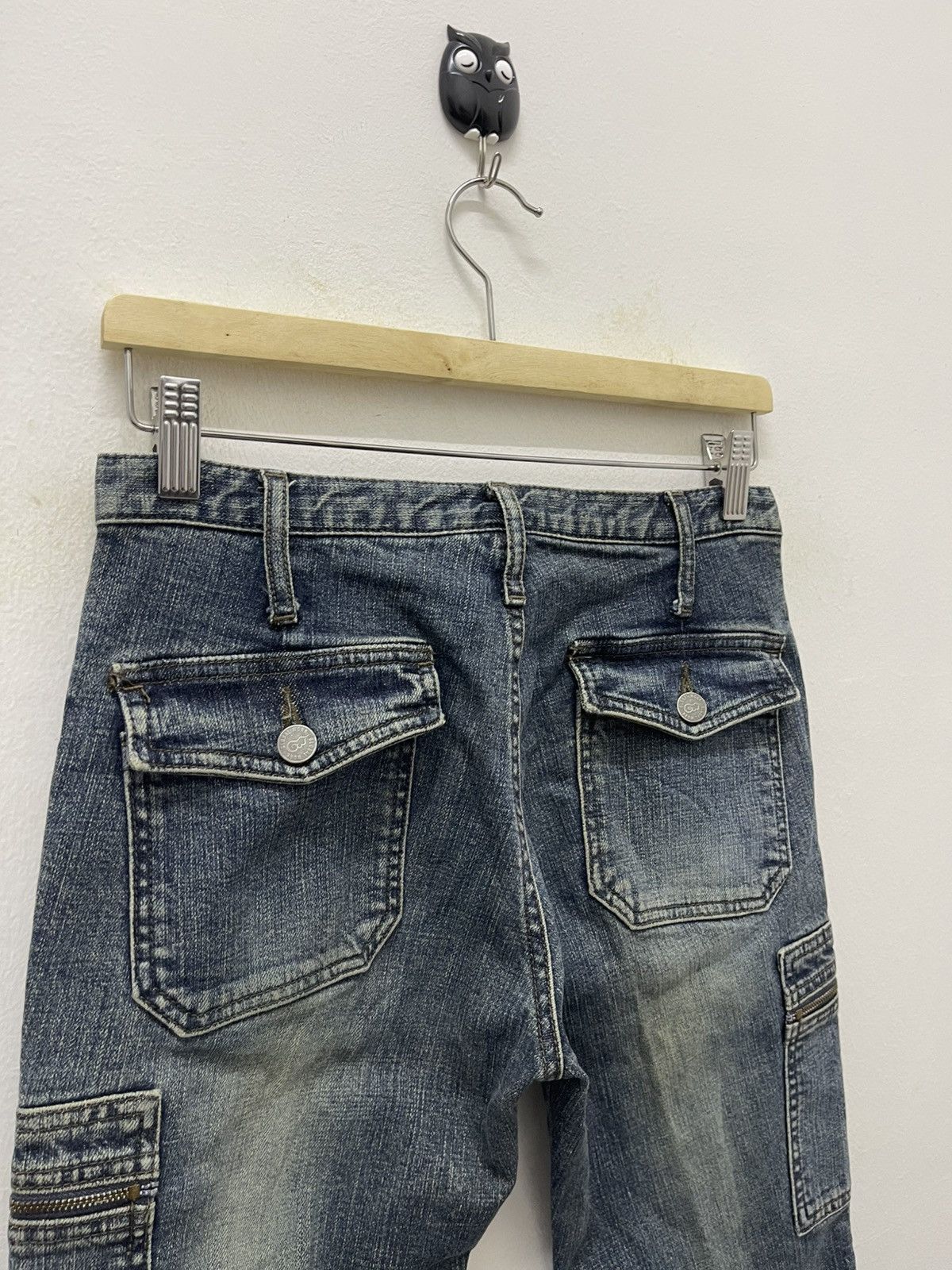 Global Work Vintage GLOBAL WORK Japanese Flare ifsixwasnine LGB Style Size US 27 - 3 Thumbnail
