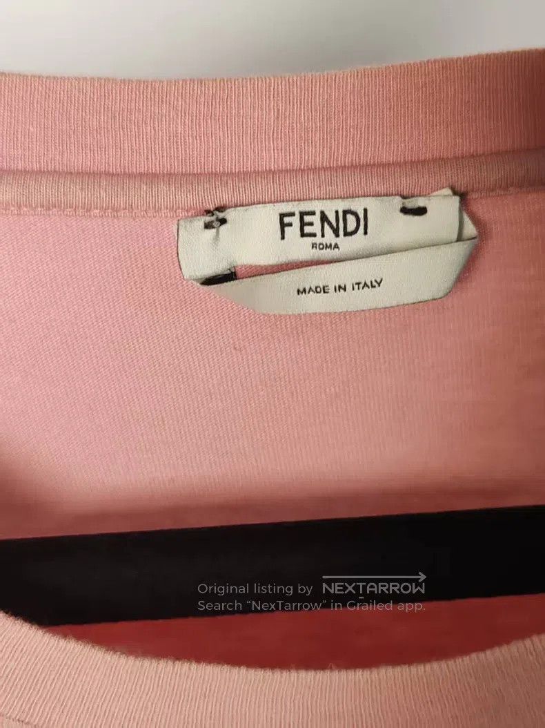 Fendi Fendi Logo Printed Short Sleeve Shirt Size S / US 4 / IT 40 - 3 Thumbnail