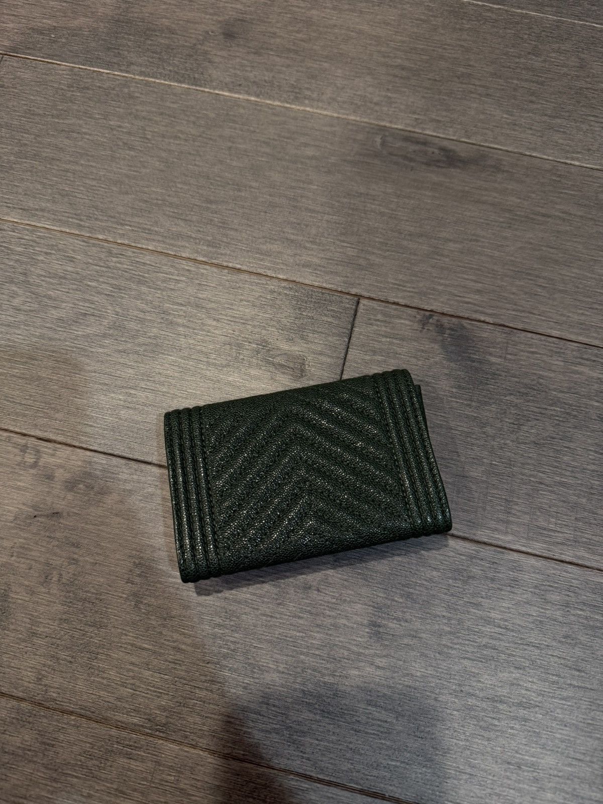 Chanel Chanel green wallet Size ONE SIZE - 2 Thumbnail