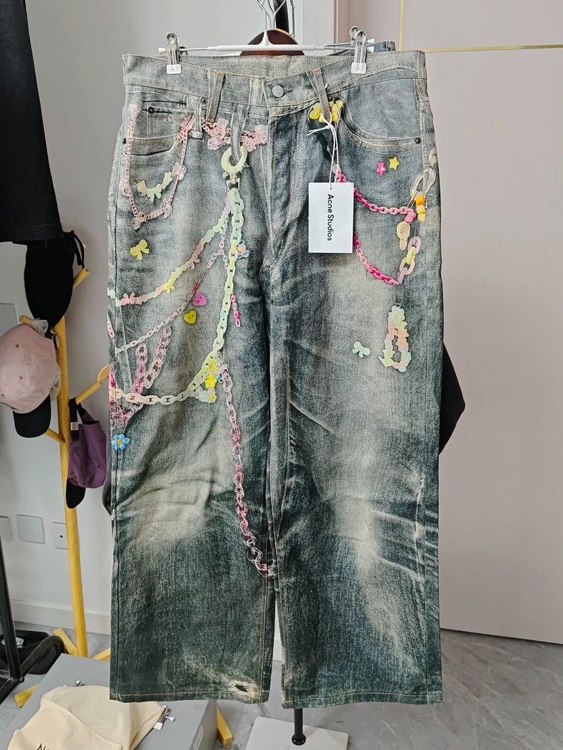 Acne Studios Acne Studios Vintage Wash Denim Pants Size US 34 / EU 50 - 1 Thumbnail