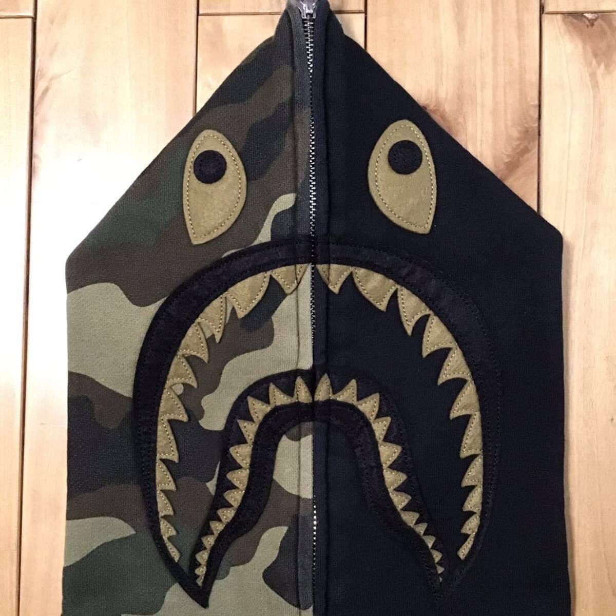 Bape × Undefeated Undefeated × BAPE camo shark full zip hoodie a bathing ape Size US M / EU 48-50 / 2 - 4 Thumbnail