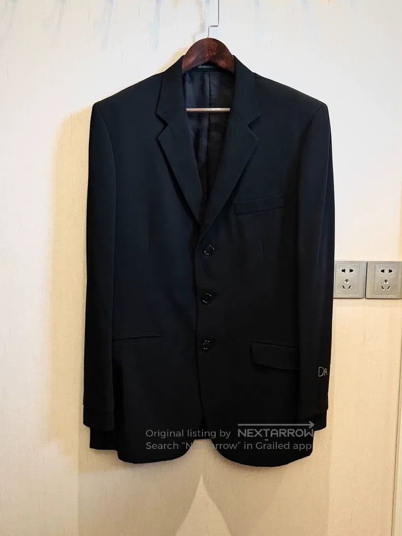 Yohji Yamamoto Yohji Yamamoto size 3 09ss Dr.YY blazer Size 48R - 1 Thumbnail