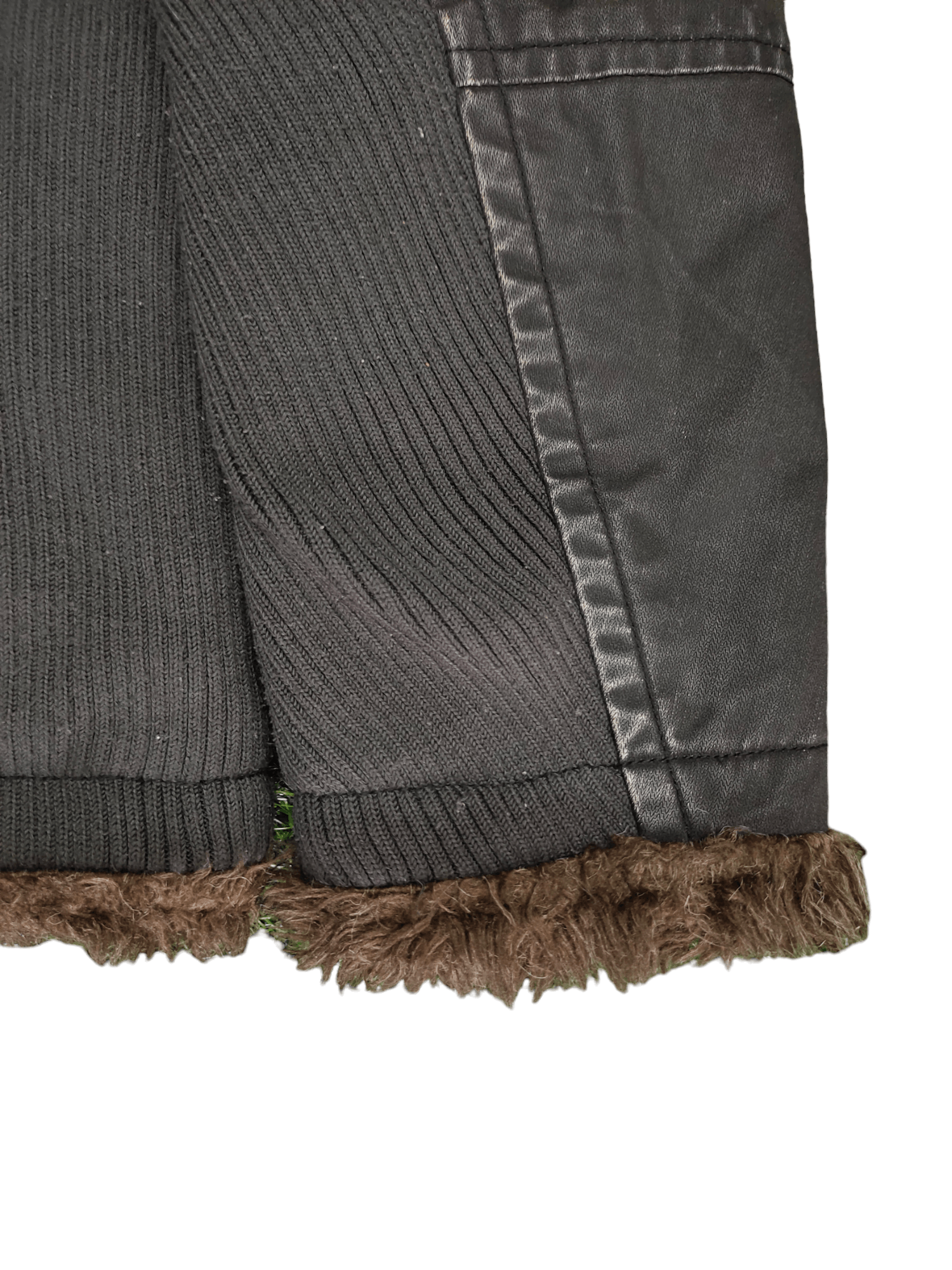 Chevignon Chevignon Waxed Faux Fur Zip Jacket Ifsixwanine lgb Style Size US L / EU 52-54 / 3 - 13 Thumbnail