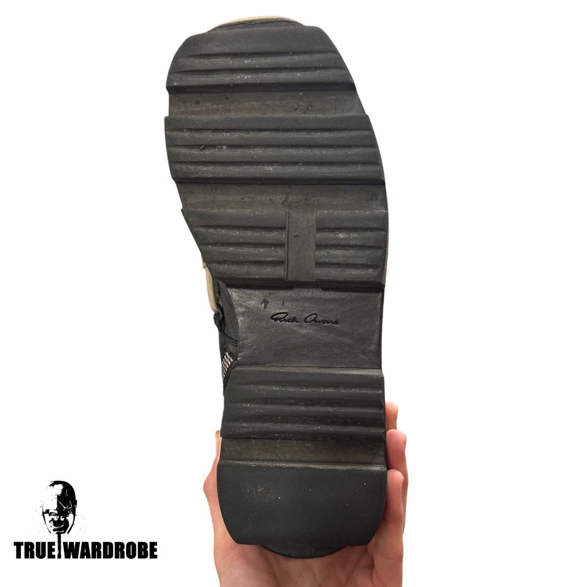 Rick Owens SS20 Rick Owens Megatooth Megalace Army Black Leather Boots Size US 10 / EU 43 - 7 Thumbnail
