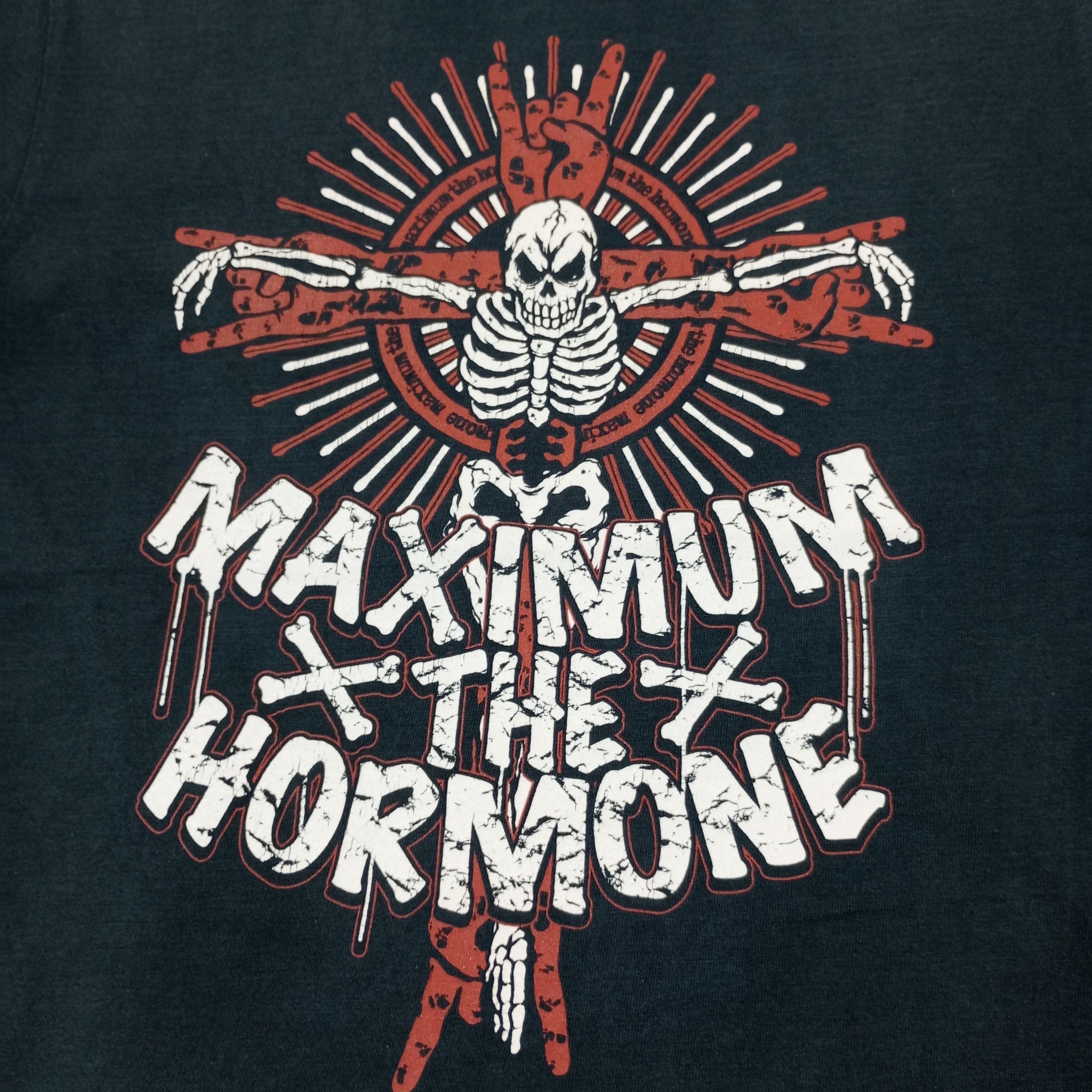 Japanese Brand Maximum The Hormone Heavy Metal Band Tshirt C239N19 Size US M / EU 48-50 / 2 - 2 Thumbnail