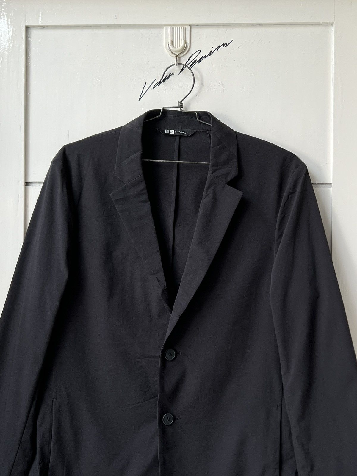 Theory UNIQLO x THEORY Black Blazers Size US M / EU 48-50 / 2 - 2 Thumbnail