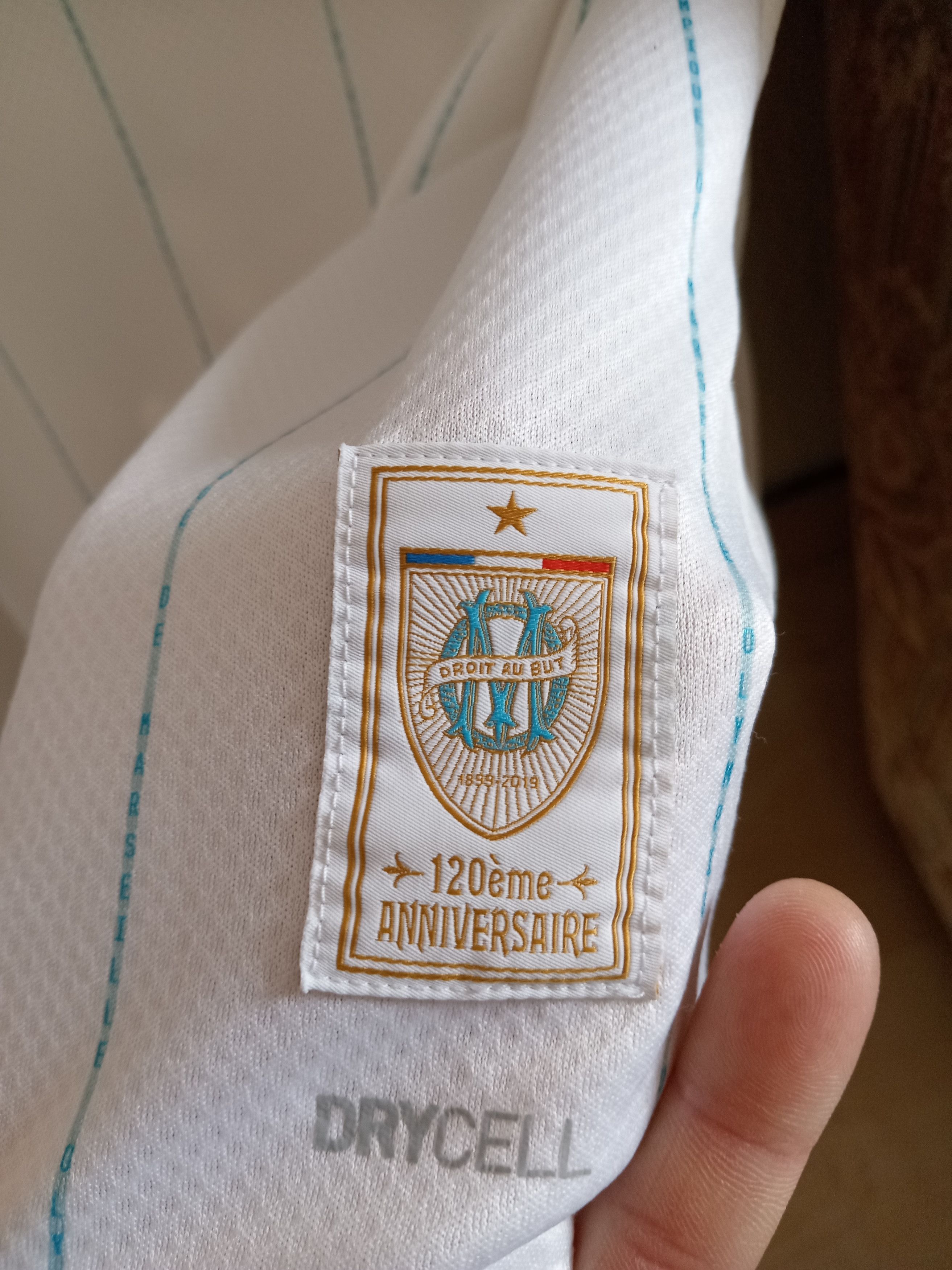 Puma Puma Marseille t-shirt 120 year Jubilee 2018 Size US L / EU 52-54 / 3 - 3 Thumbnail