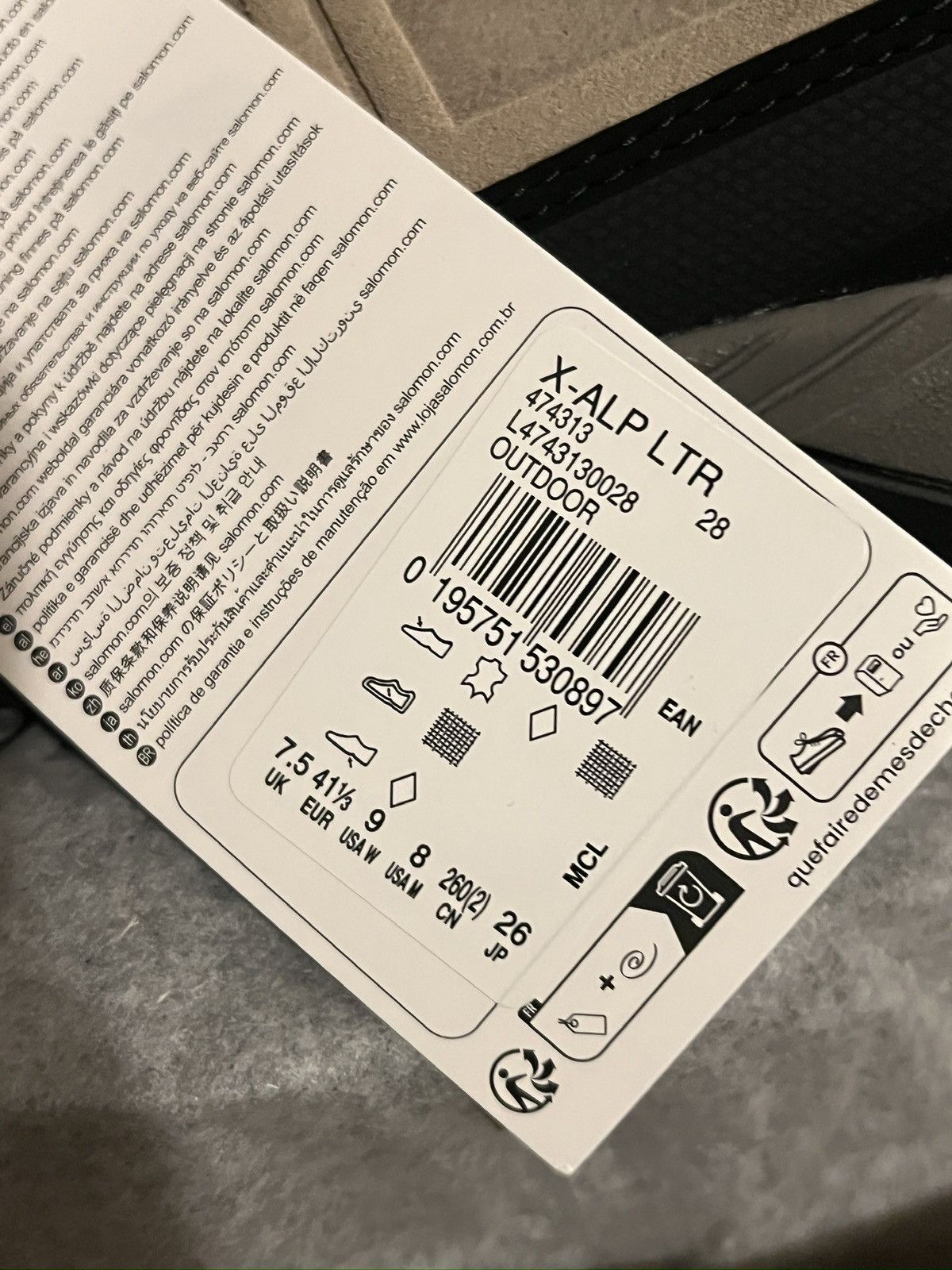 Salomon Salomon X-Alp Sneakers | US 8 Size US 8 / EU 41 - 3 Thumbnail