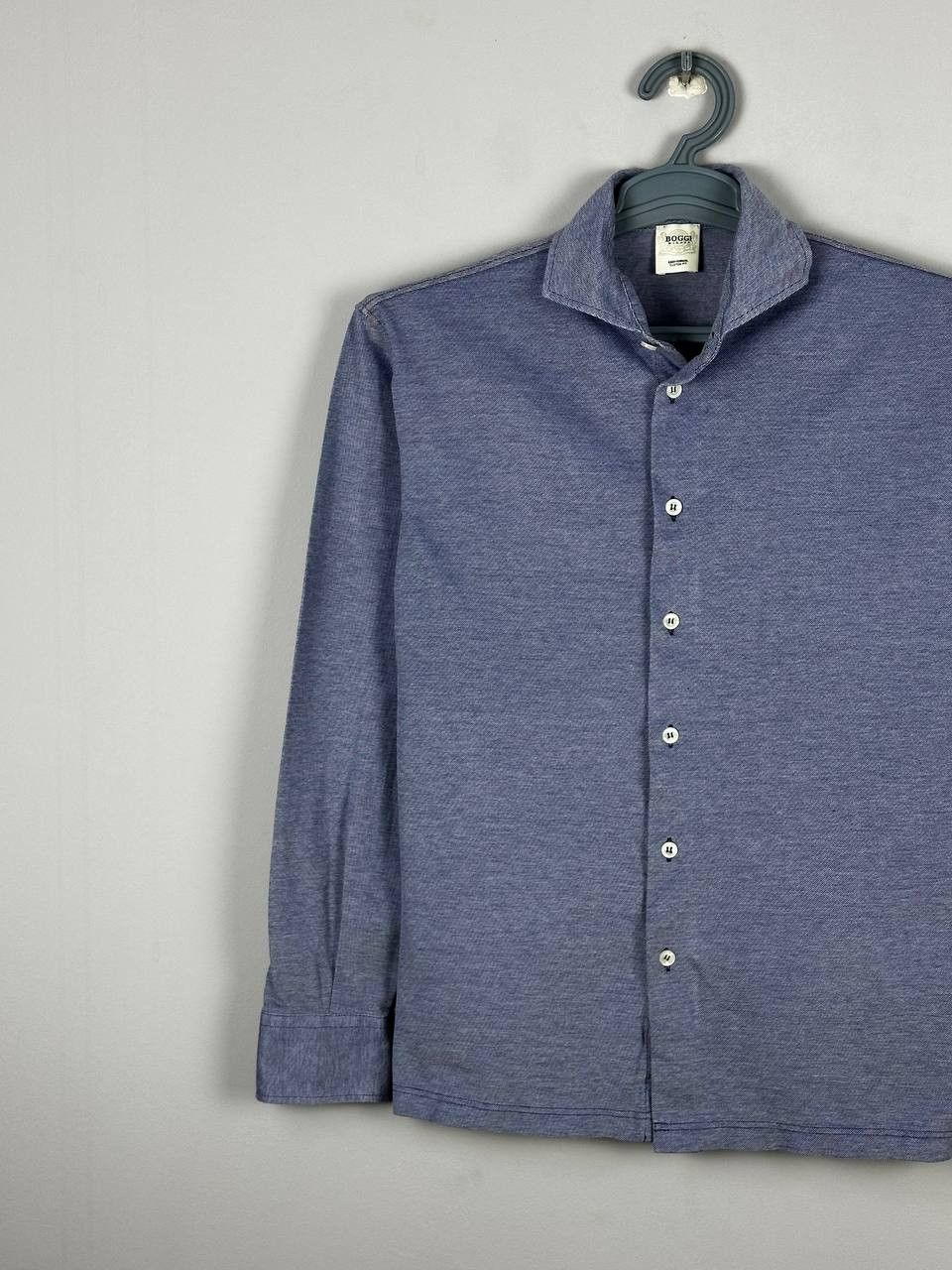 Boggi Boggi Milano Luxury Oxford Soft Cotton Shirt Size US S / EU 44-46 / 1 - 2 Thumbnail