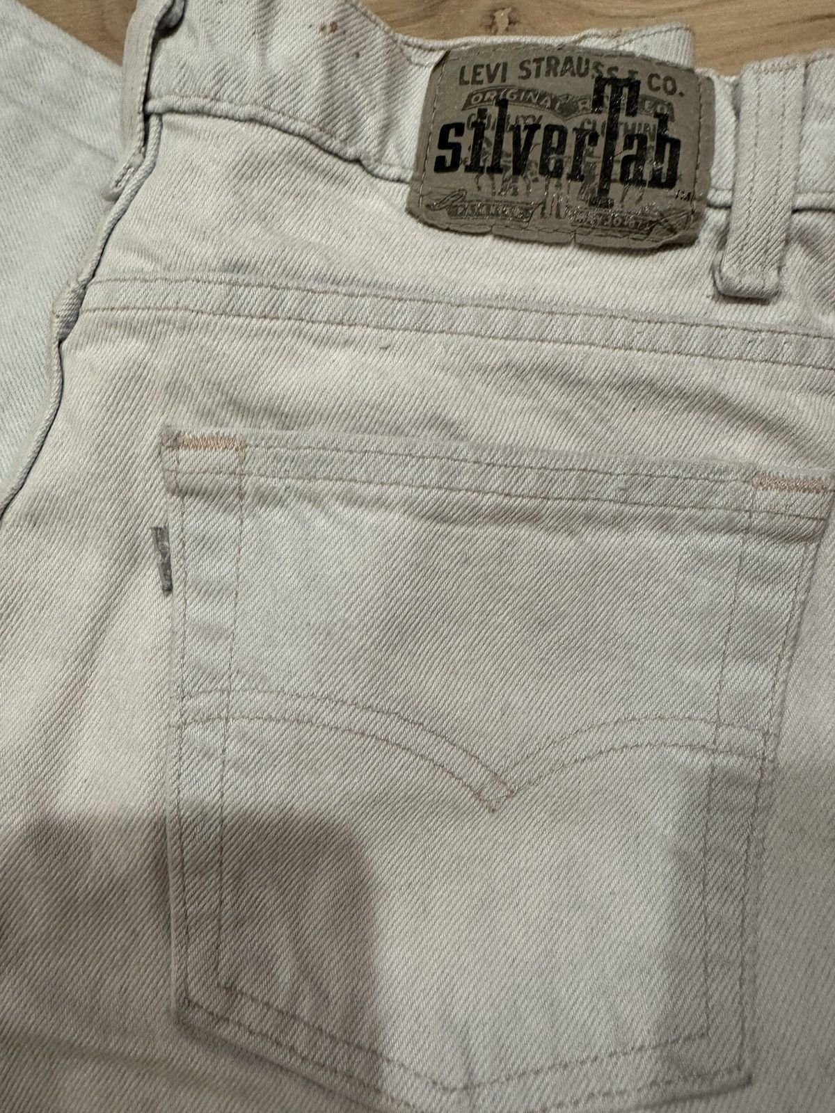 Levi's Vintage Levi Silver Tab Light Wash 90s Jeans 29x33 Size US 29 - 2 Thumbnail