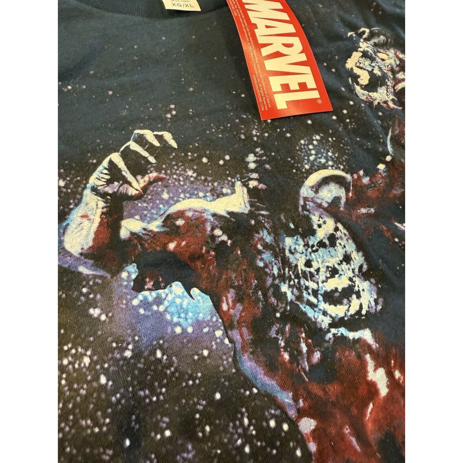 Marvel Comics 2007 Marvel Mad Engine Silver Surfer w Tags Zombie Shirt XL Size US XL / EU 56 / 4 - 7 Thumbnail