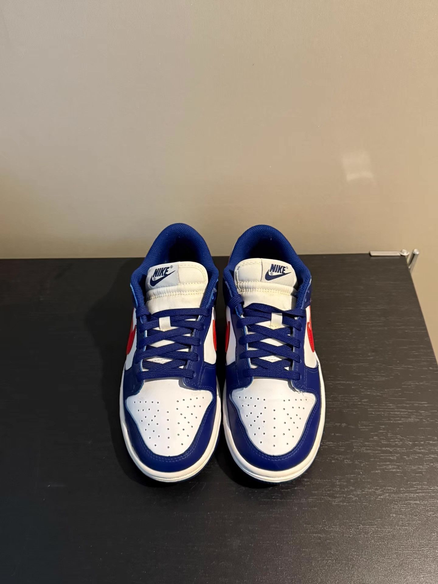 Nike Nike Dunk Low "White and University Red" Ｑ20 Size US 8 / IT 38 - 2 Thumbnail