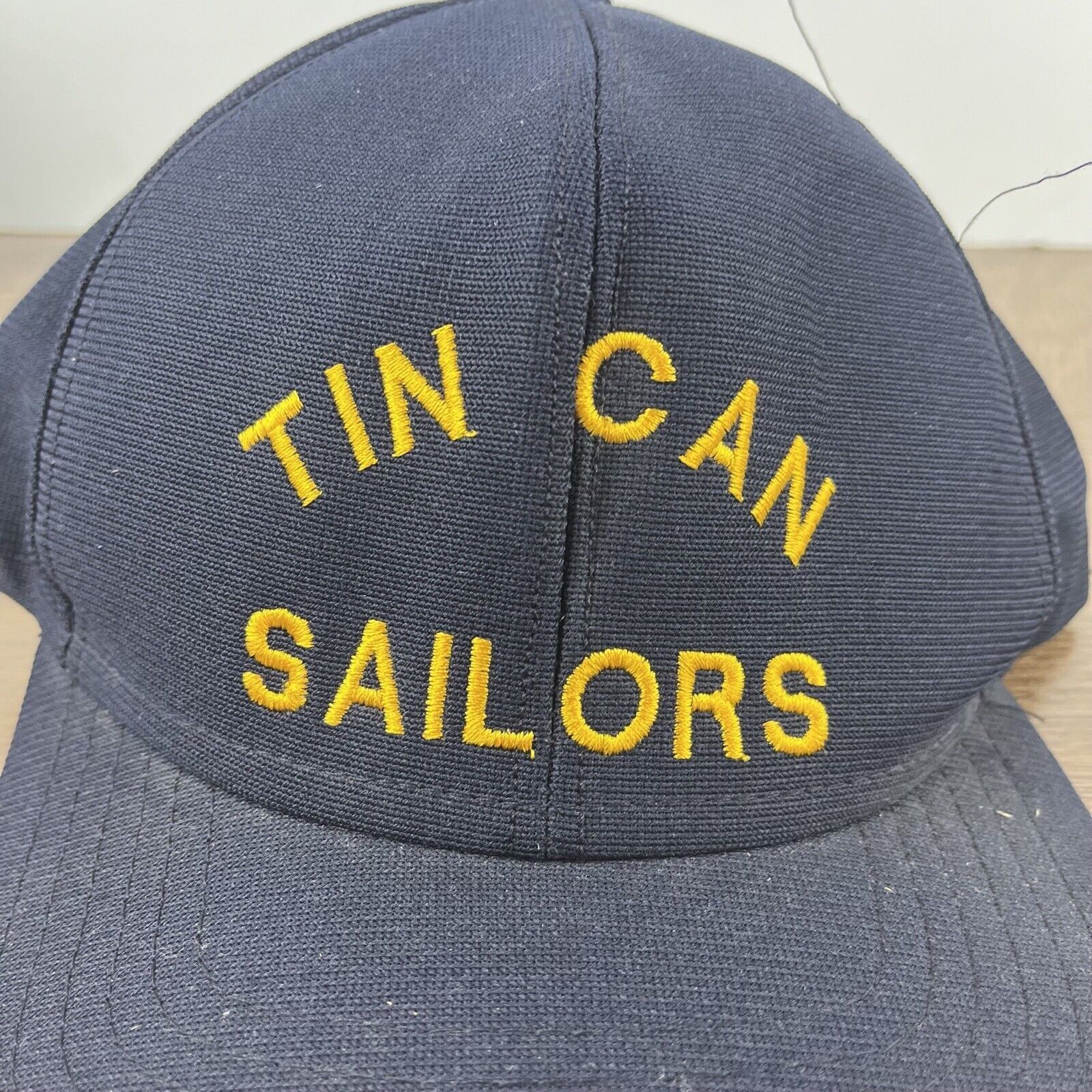 Other Tin Can Sailors Hat Snapback Hat Blue Cap Adjustable Blue Ad Size ONE SIZE - 8 Thumbnail