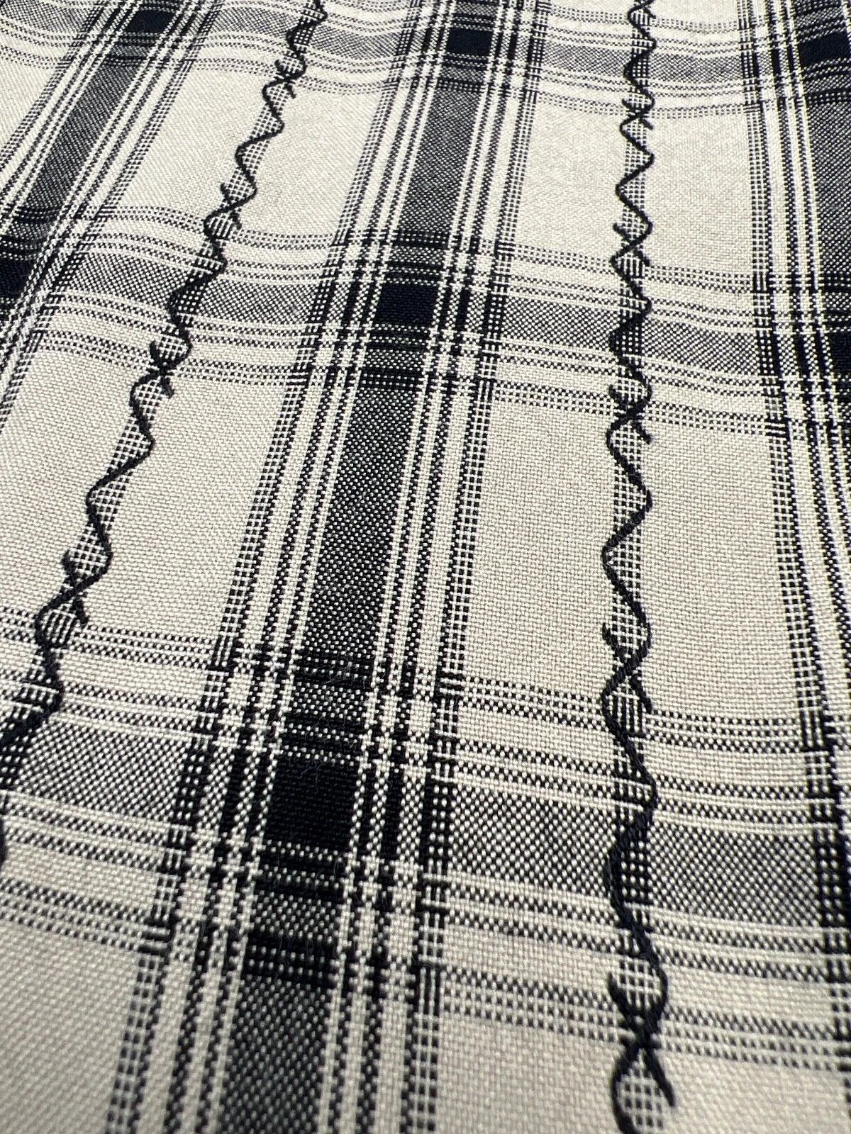 Saint Laurent Paris PLAID SHIRT IN BEIGE oversized Checkered viscose Size US M / EU 48-50 / 2 - 5 Thumbnail