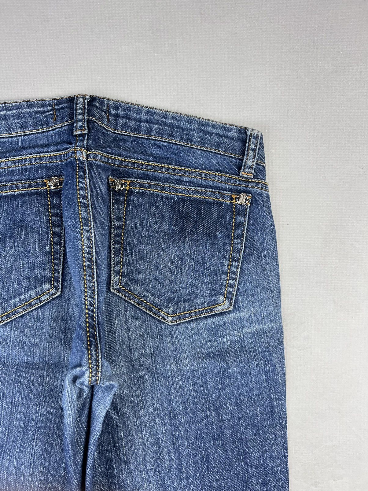 Japanese Brand × Roberto Cavalli × Vintage Avant Garde Japanese Denim Roberto Cavalli Y2k Classic Style Size 27" / US 4 / IT 40 - 6 Thumbnail