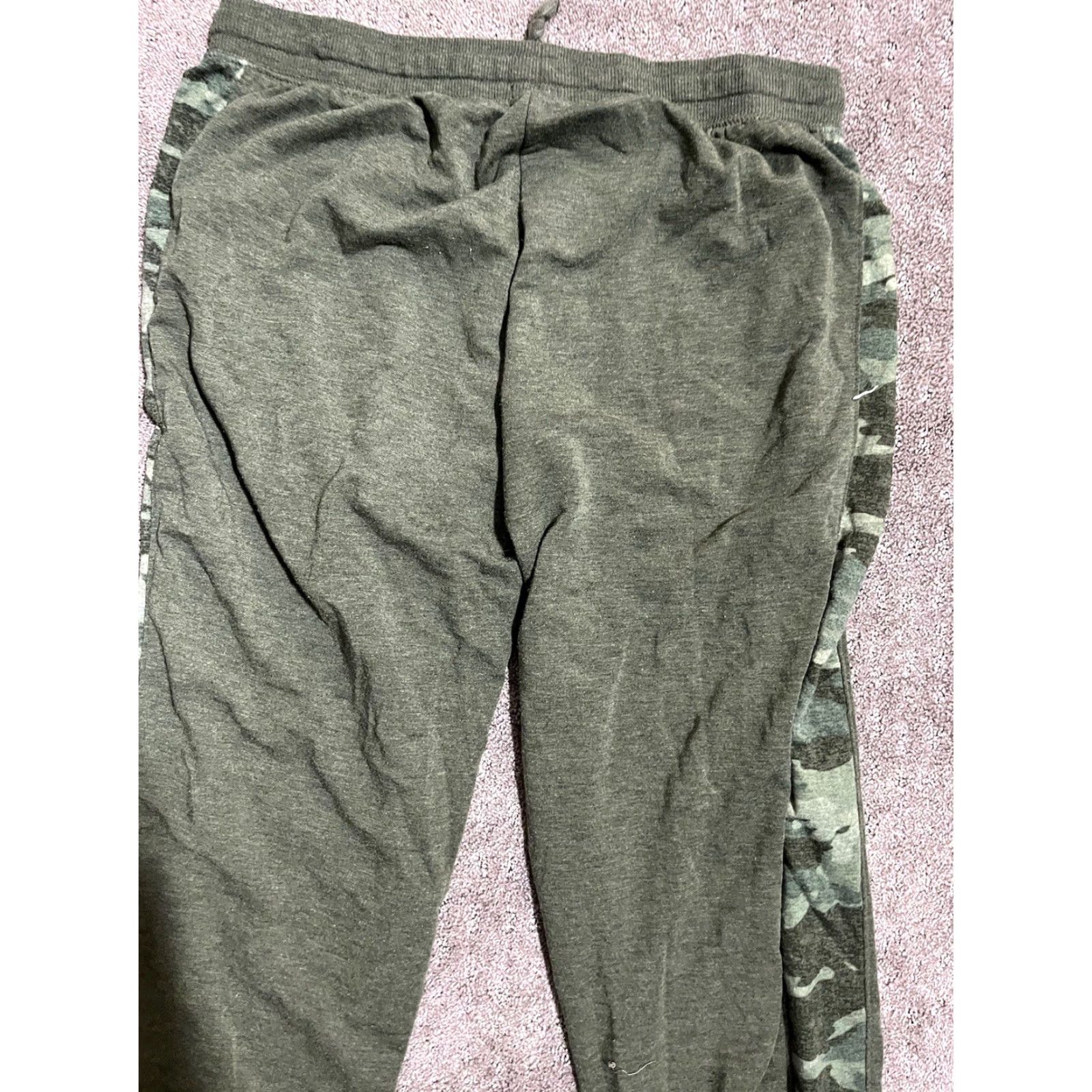 Splendid Splendid Women's Jogger Pants Green Camo Camouflage Sides Medium Size 32" / US 10 / IT 46 - 4 Thumbnail