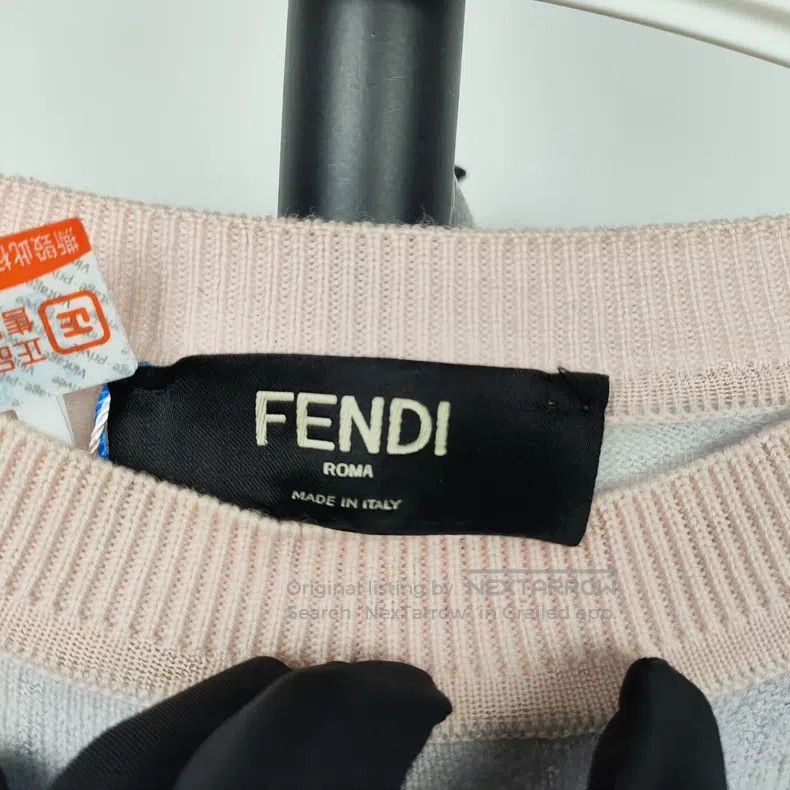 Fendi Fendi Knit Sweater, Pink Size US M / EU 48-50 / 2 - 4 Thumbnail