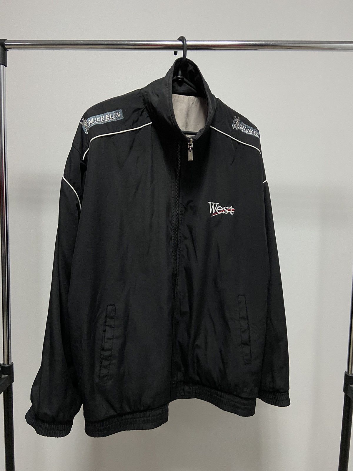 Mercedes-Benz × Vintage Mercedes Benz Racing Jacket Big Logo Formula 1 doubleside Size US XXL / EU 58 / 5 - 2 Thumbnail