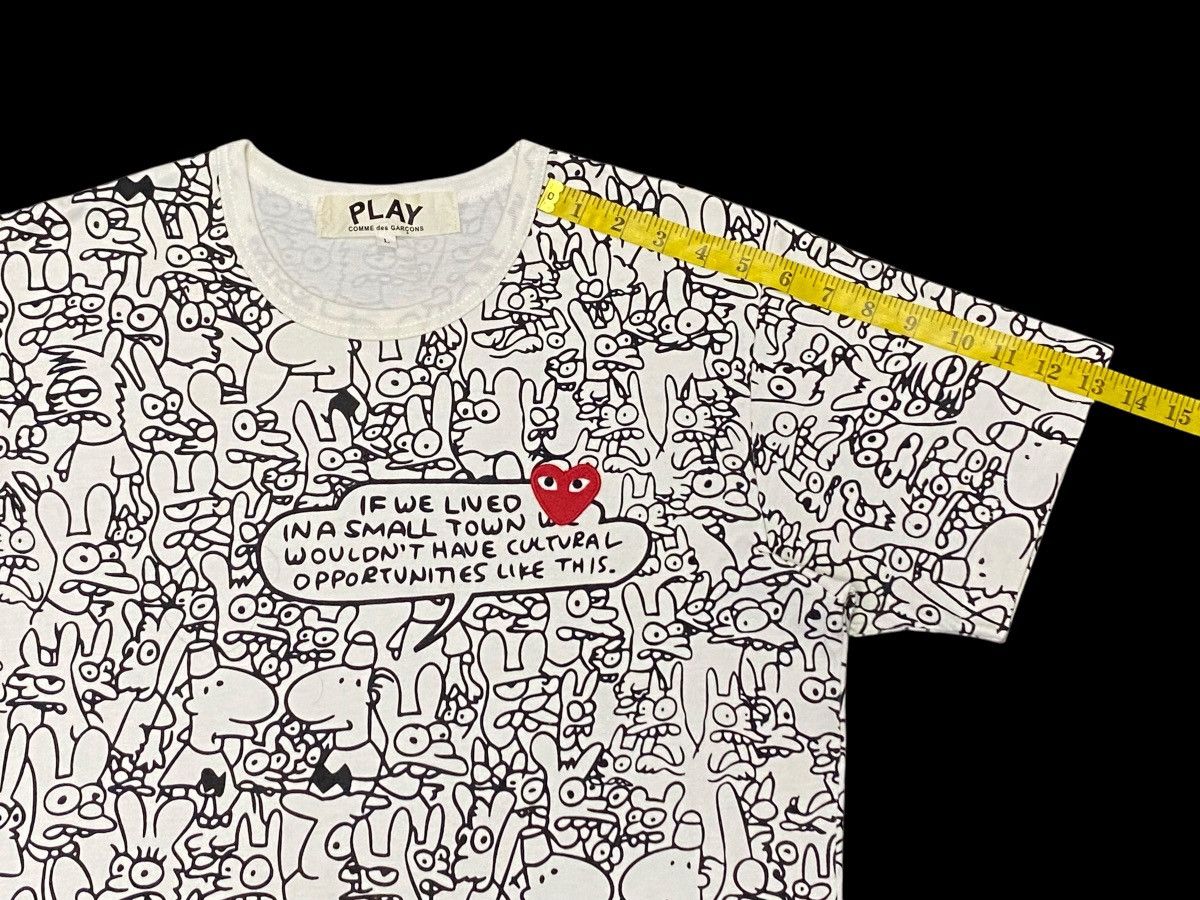 Comme des Garcons × Comme des Garcons PLAY AD2009 Comme Des Garçons Play X Matt Groening Shirt Size US L / EU 52-54 / 3 - 16 Thumbnail