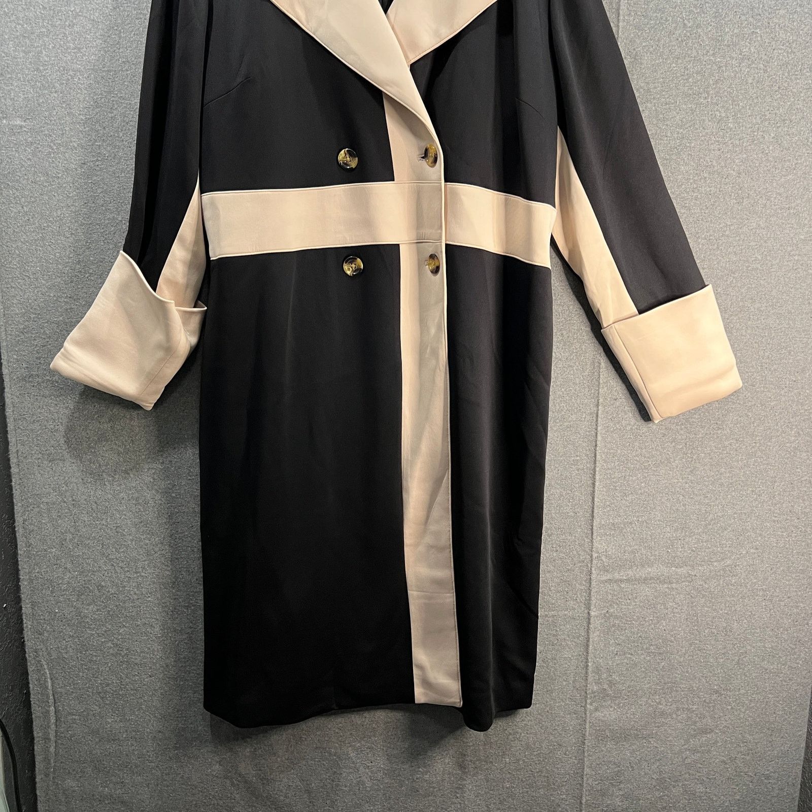 Other Studio Park X Shawn Killinger Colorblock Trench Coat Size XL / US 12-14 / IT 48-50 - 5 Thumbnail