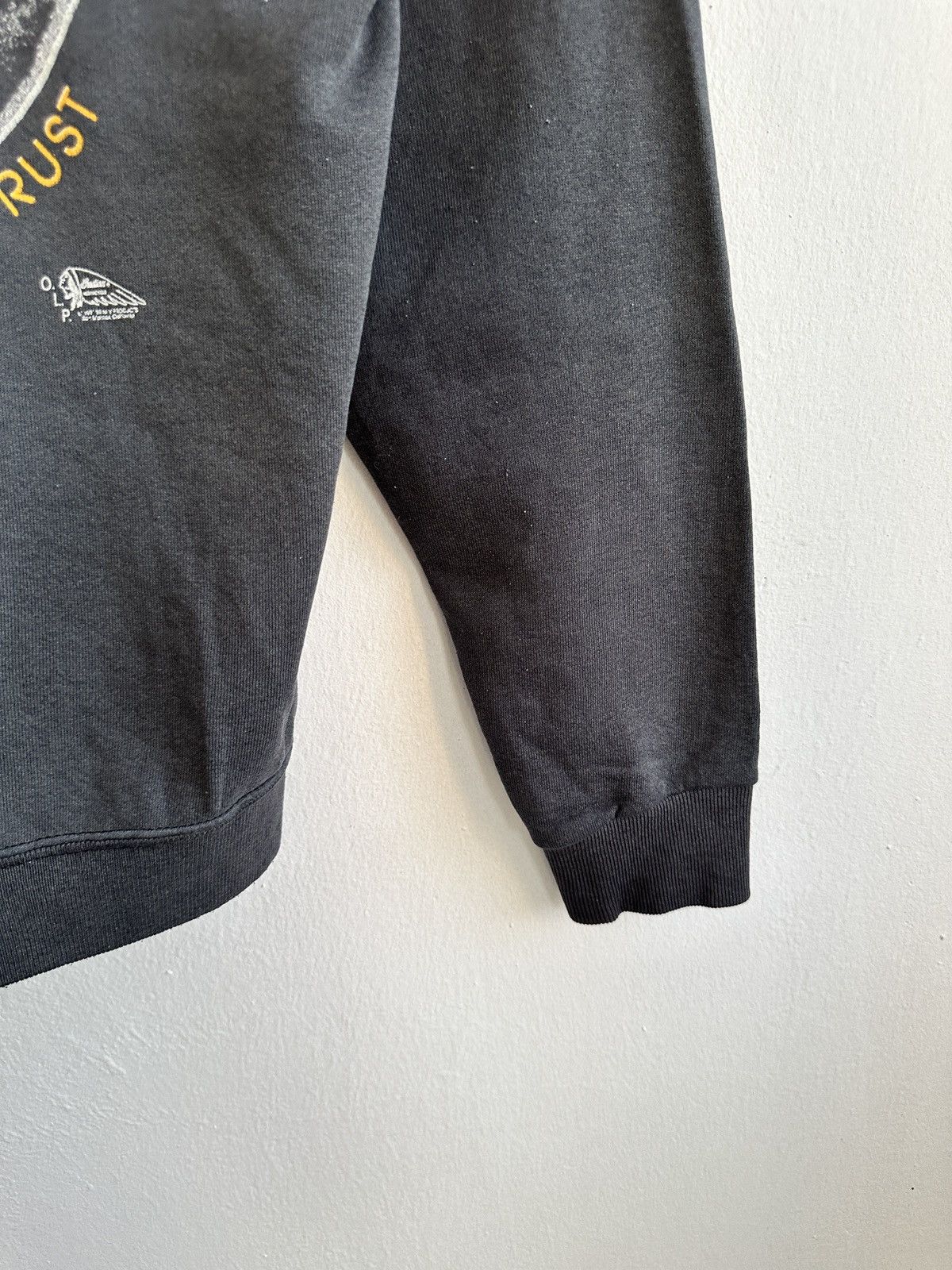 Indian Motorcycle vintage 90s INDIAN MOTOCYCLE big logo hoodie sweater Size US M / EU 48-50 / 2 - 5 Thumbnail