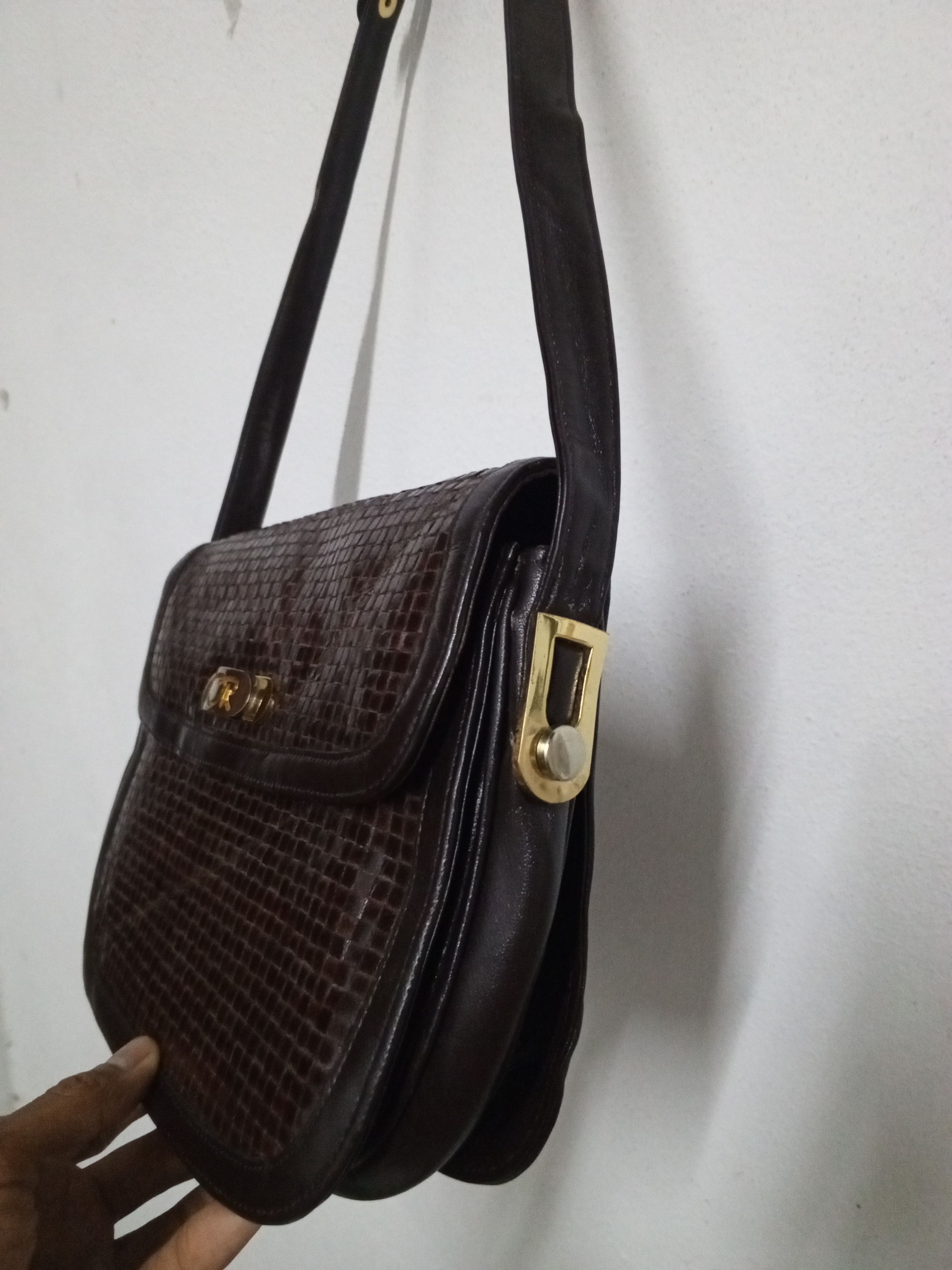 Oscar De La Renta Vintage Japan brand 🔥Oscar De La Renta Leather 🔥 Size ONE SIZE - 4 Thumbnail