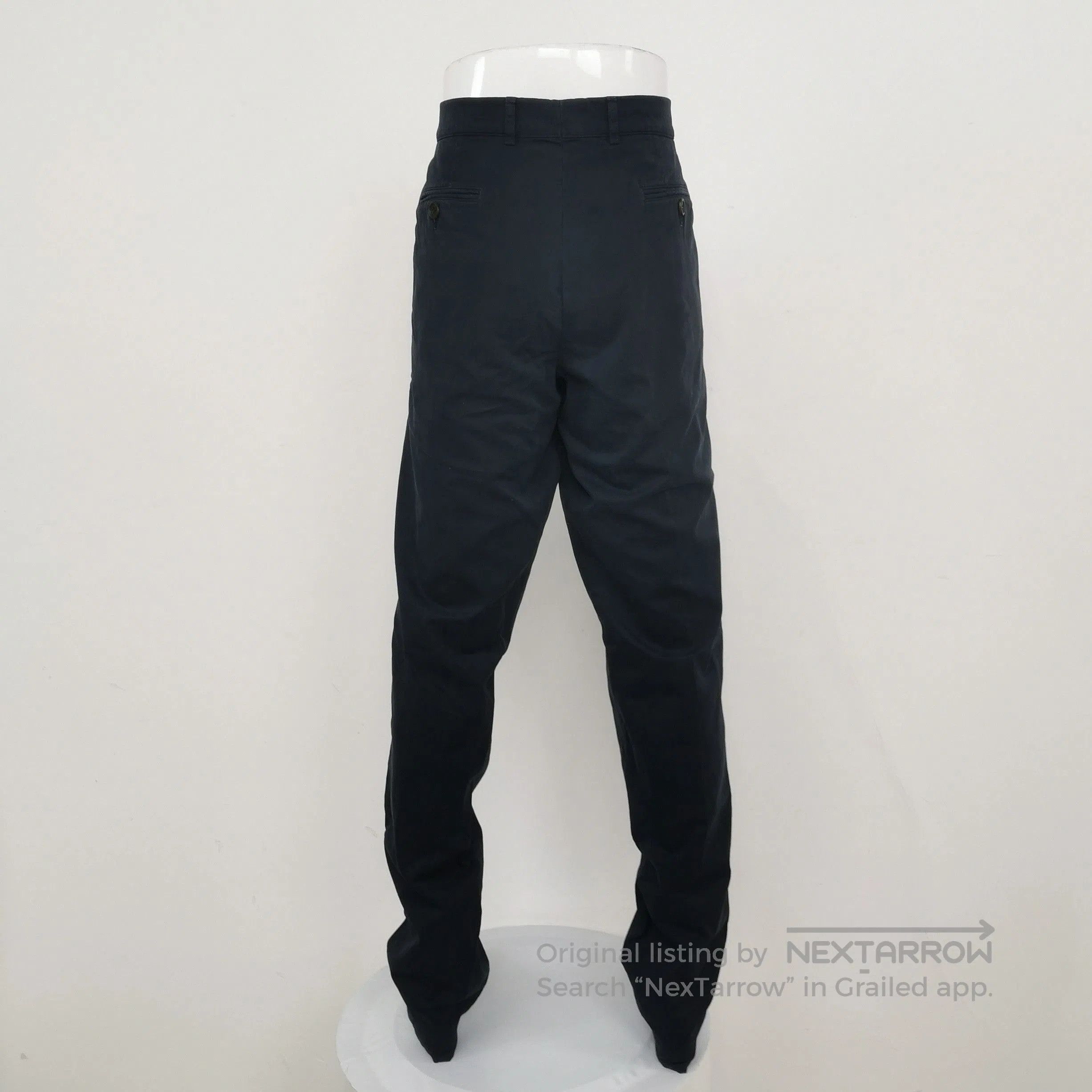 Brunello Cucinelli Black Tailored Straight-Leg Pants XS. Size US 36 / EU 52 - 1 Thumbnail