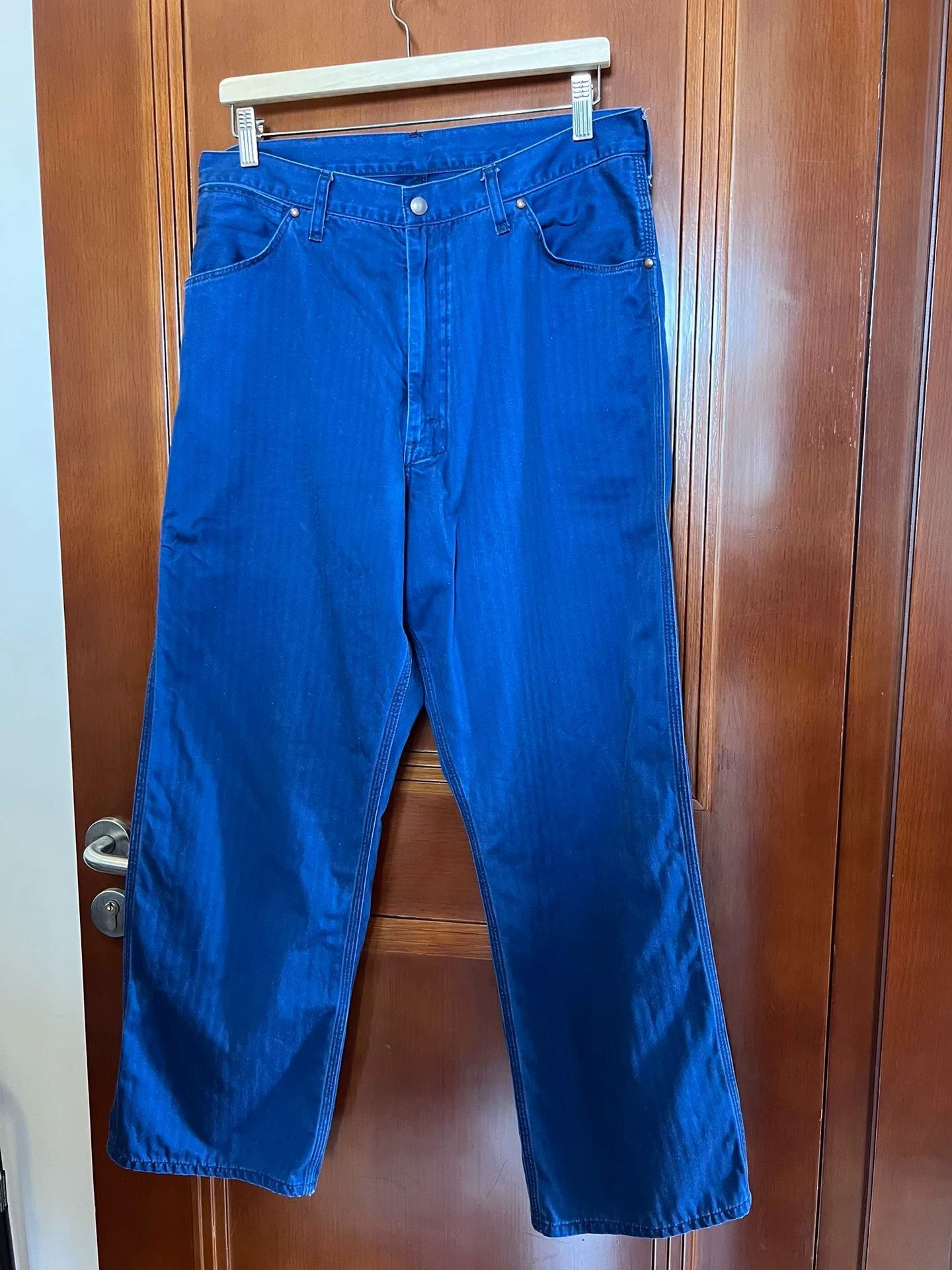 Beams Plus Beams Plus Blue Dyed Slim Fit Trousers Size US 28 / EU 44 - 1 Thumbnail