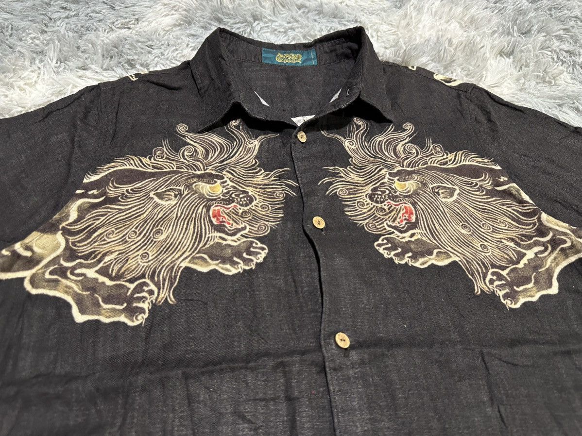 Japanese Brand 🔥Sick Y2K Mash Mania Kirin Shirt Harajuku Punk Size US M / EU 48-50 / 2 - 1 Thumbnail