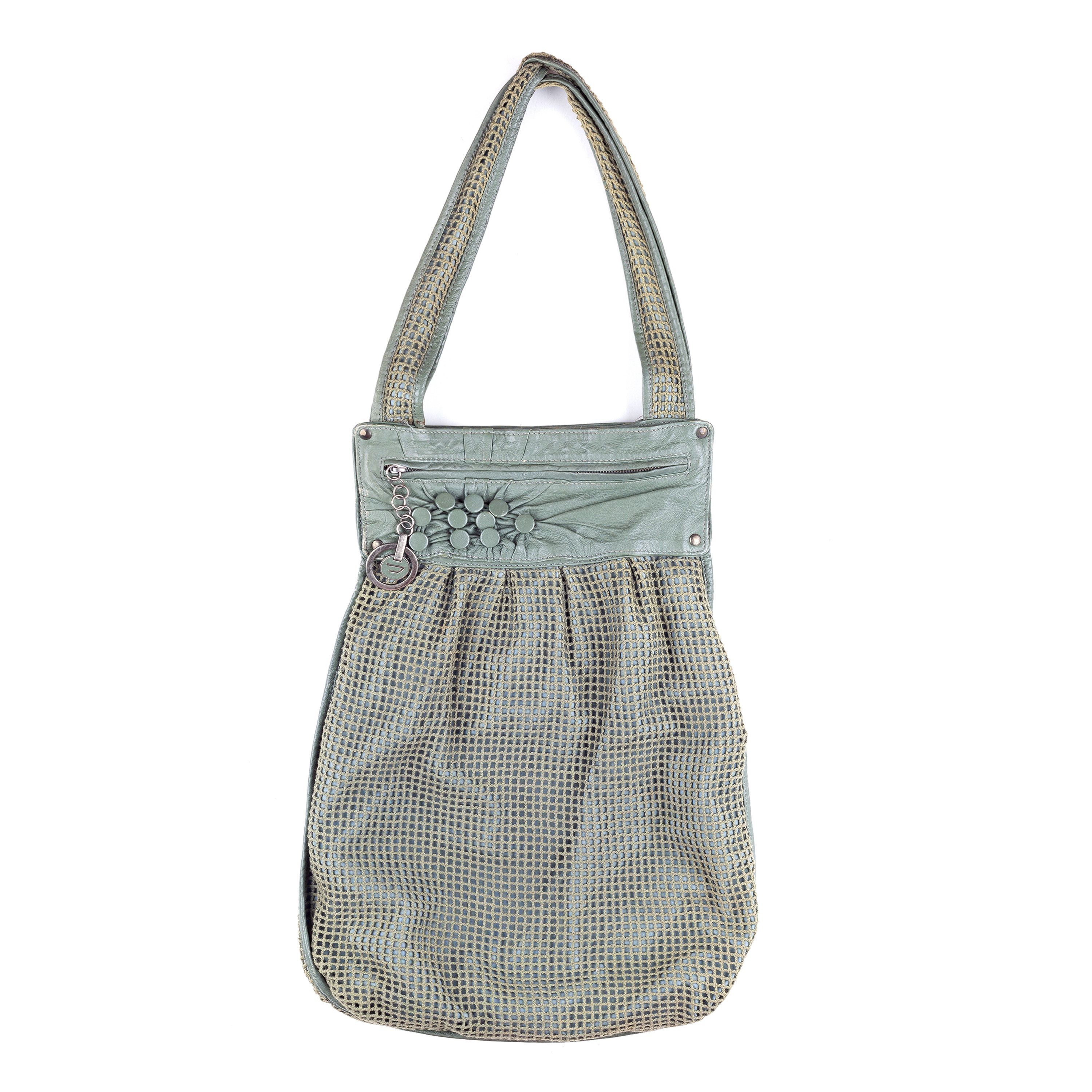 Diesel × Diesel Black Gold Diesel Vintage Sage Green Netted Bag Size ONE SIZE - 1 Thumbnail