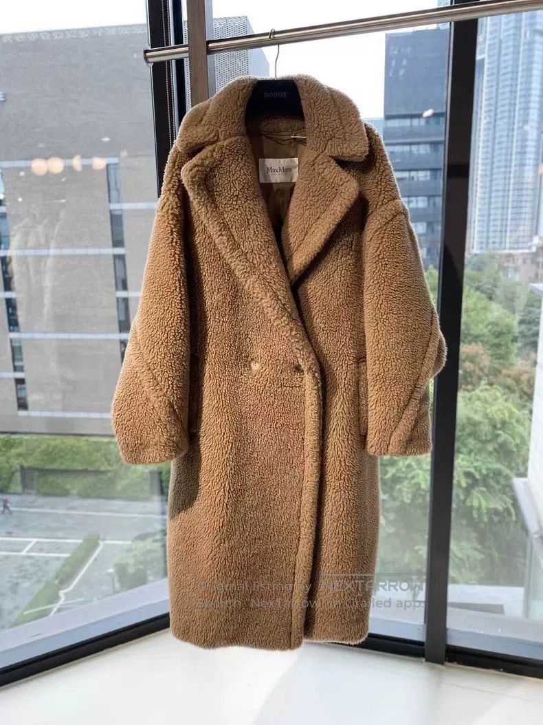 Max Mara Max Mara Classic camel long teddy coat Size M / US 6-8 / IT 42-44 - 2 Thumbnail