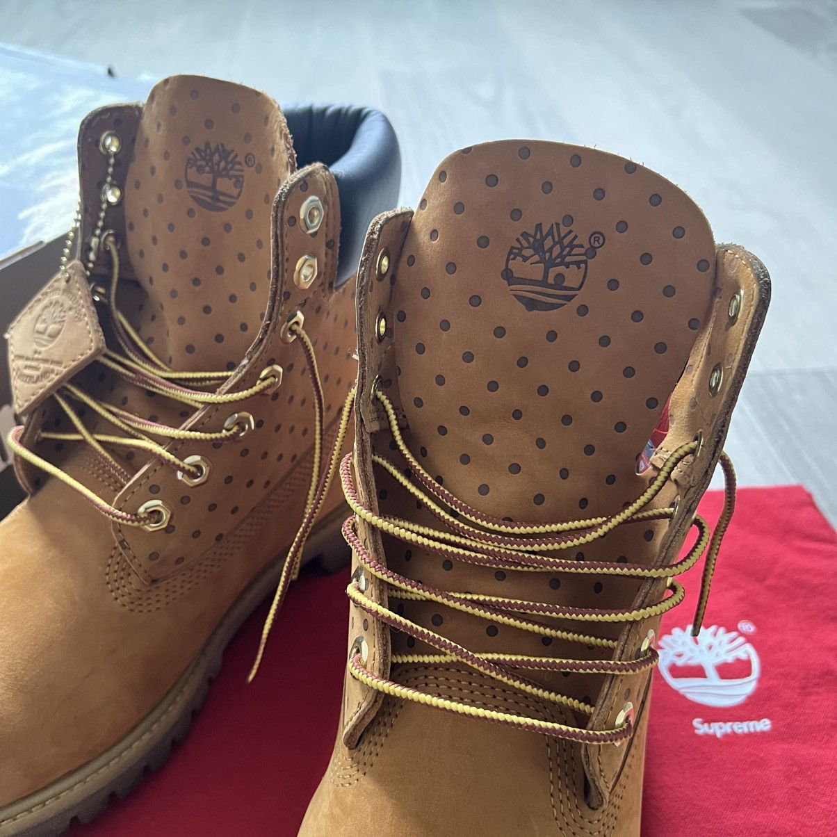 Comme des Garcons SHIRT × Supreme × Timberland Timberland 6” AW/SS15 Supreme x Comme Des Garçon Boots Size US 10 / EU 43 - 10 Thumbnail