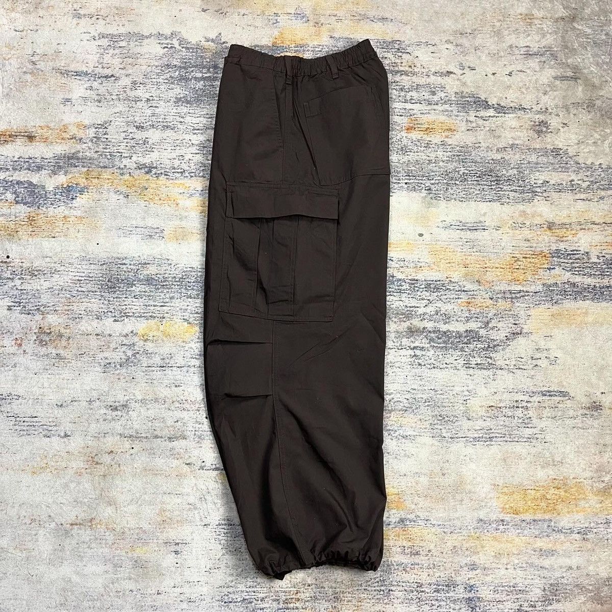 Japanese Brand Gu super wide cargo balloon pants black size 31-34 Size US 32 / EU 48 - 4 Thumbnail