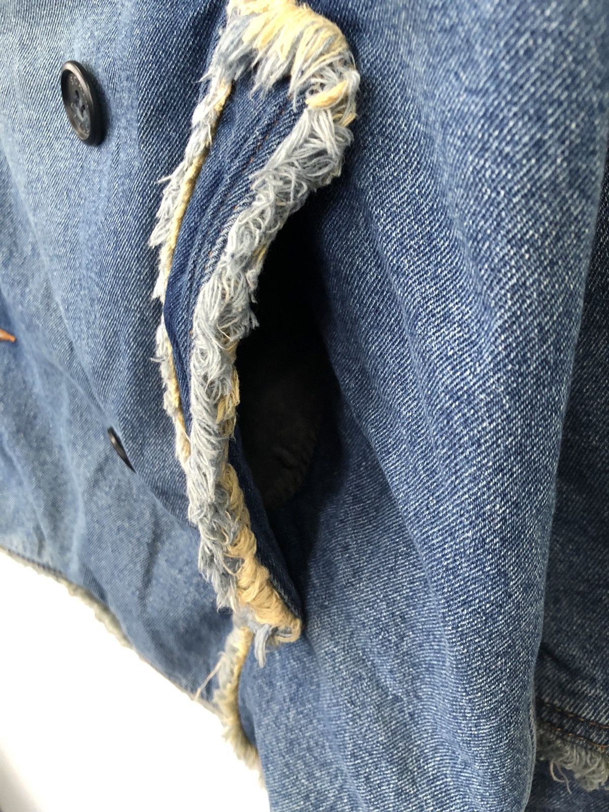 Japanese Brand SCAPA Double Breast Denim Jacket Size US M / EU 48-50 / 2 - 9 Thumbnail